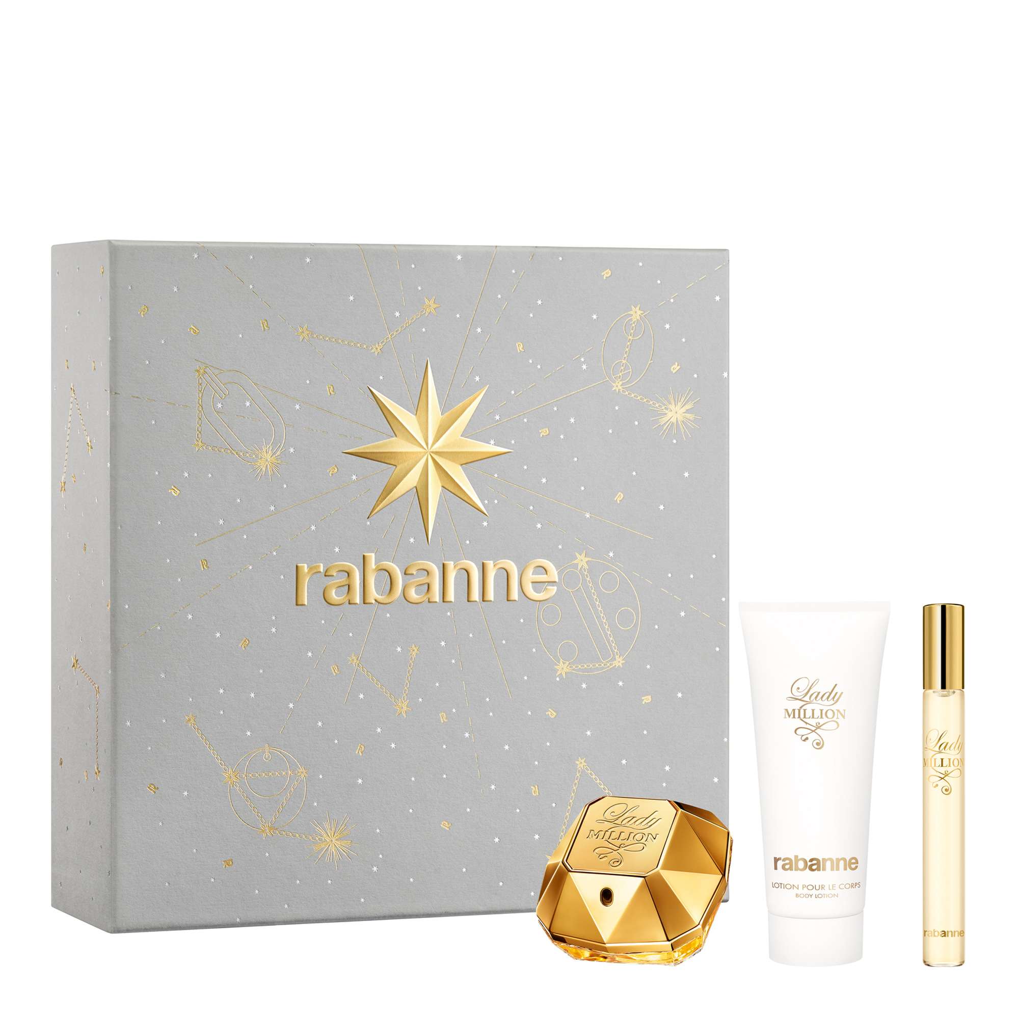 Rabanne Lady Million Eau de Parfum 50ml Gift Set (Worth