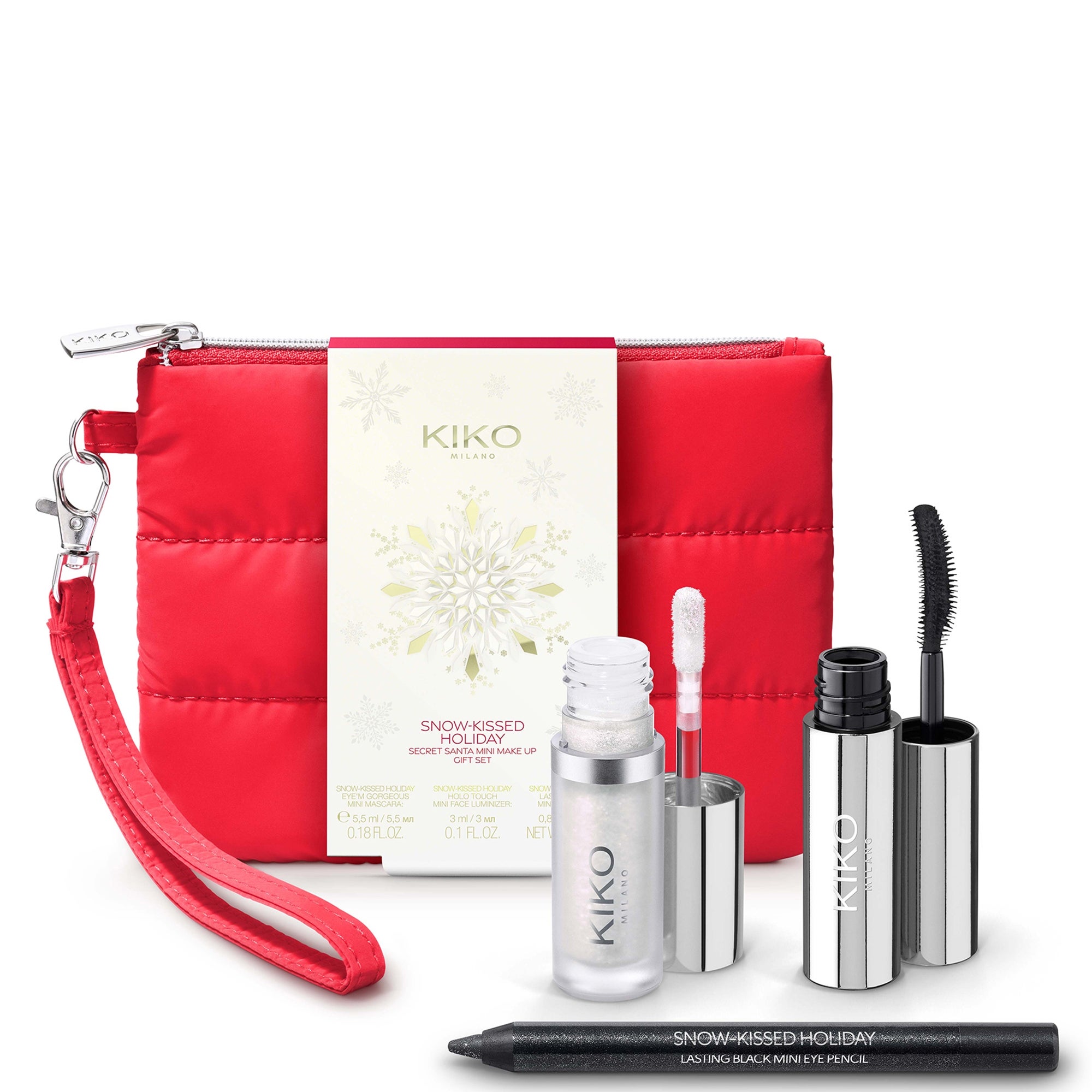 コスメセット　【おまけ付き】　mac CHANEL kiko innisfree Snow-Kissed Holiday Timeless Look Makeup Gift Set | KIKO Milano KSA