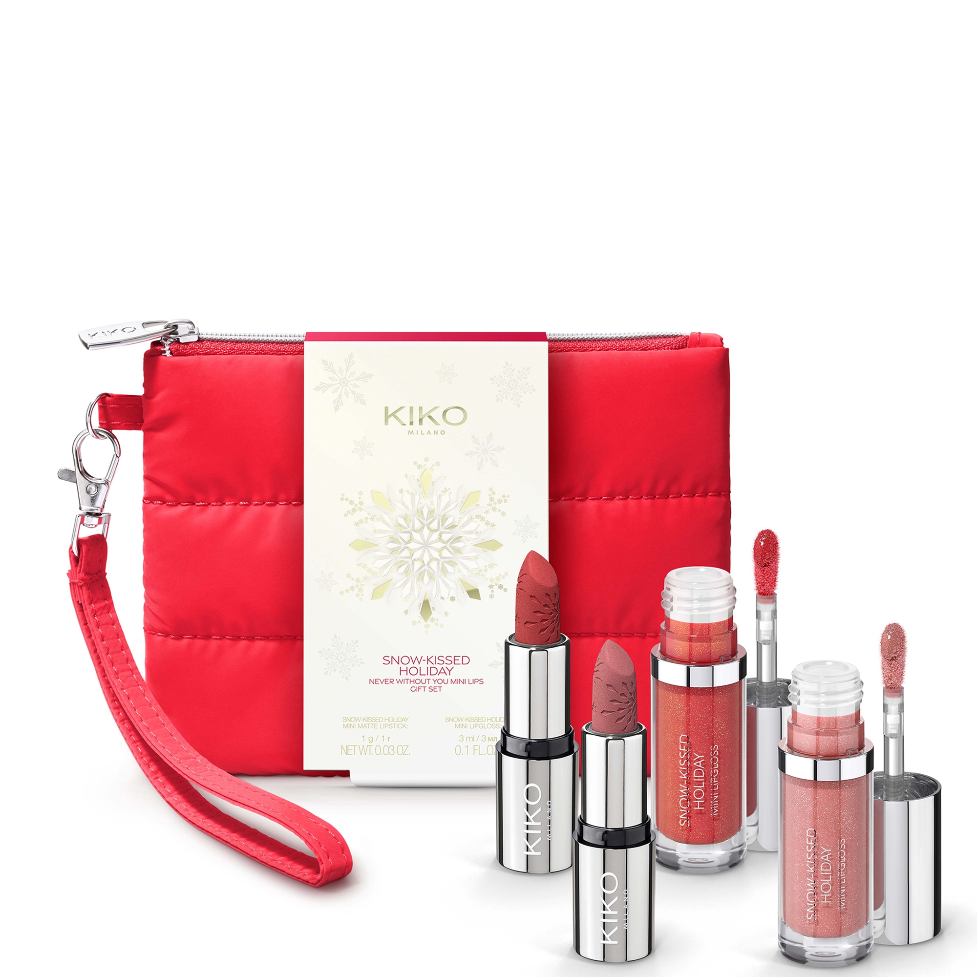 KIKO Milano Never Without You Mini Lips Gift Set | LOOKFANTASTIC