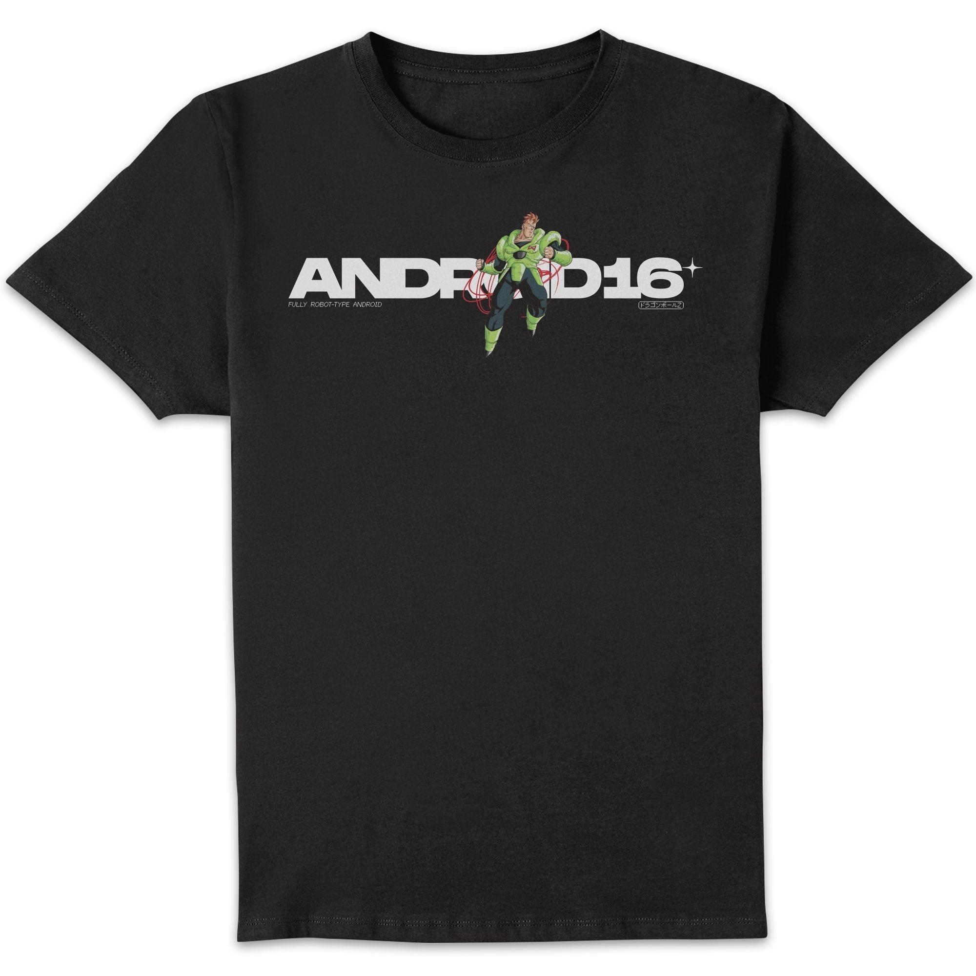 Dragon Ball Z Android 16 Unisex T-Shirt - Black - S