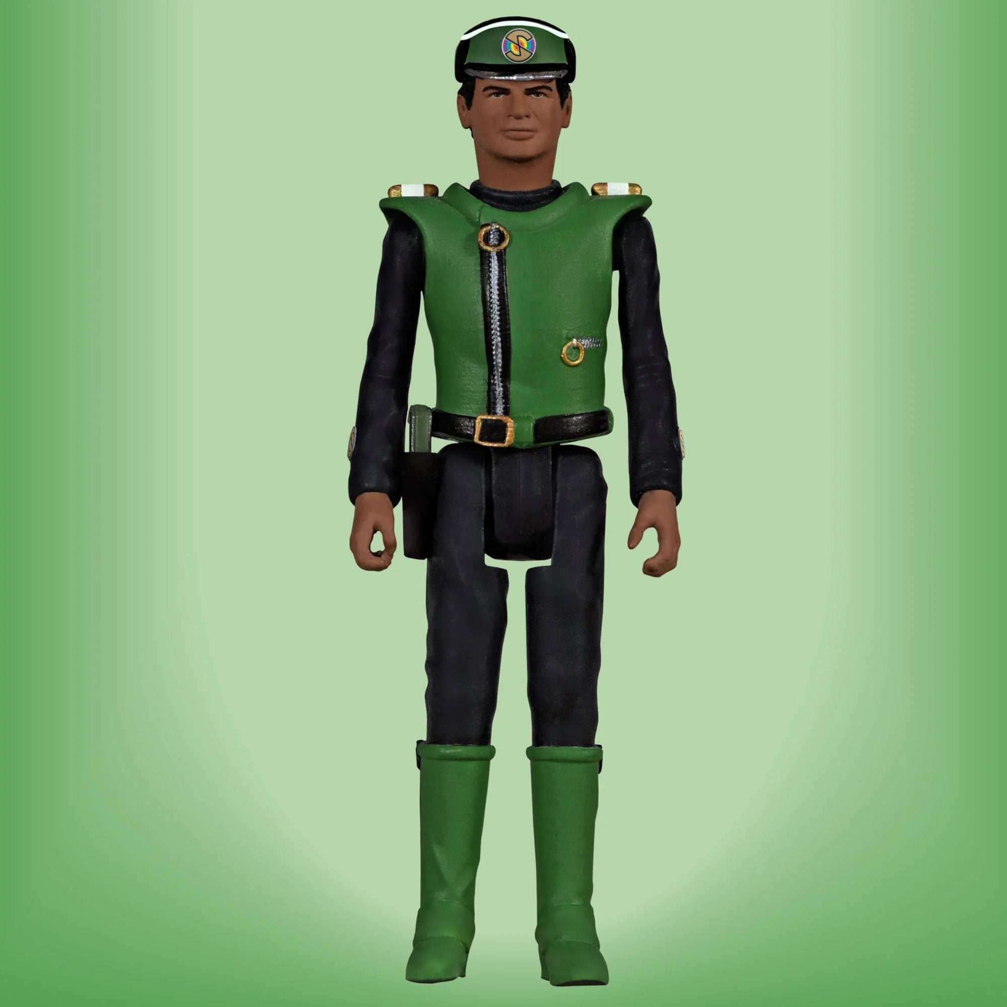 The Anderson Collection 2 Lt. Green (Captain Scarlet) Action Figure (3. ...