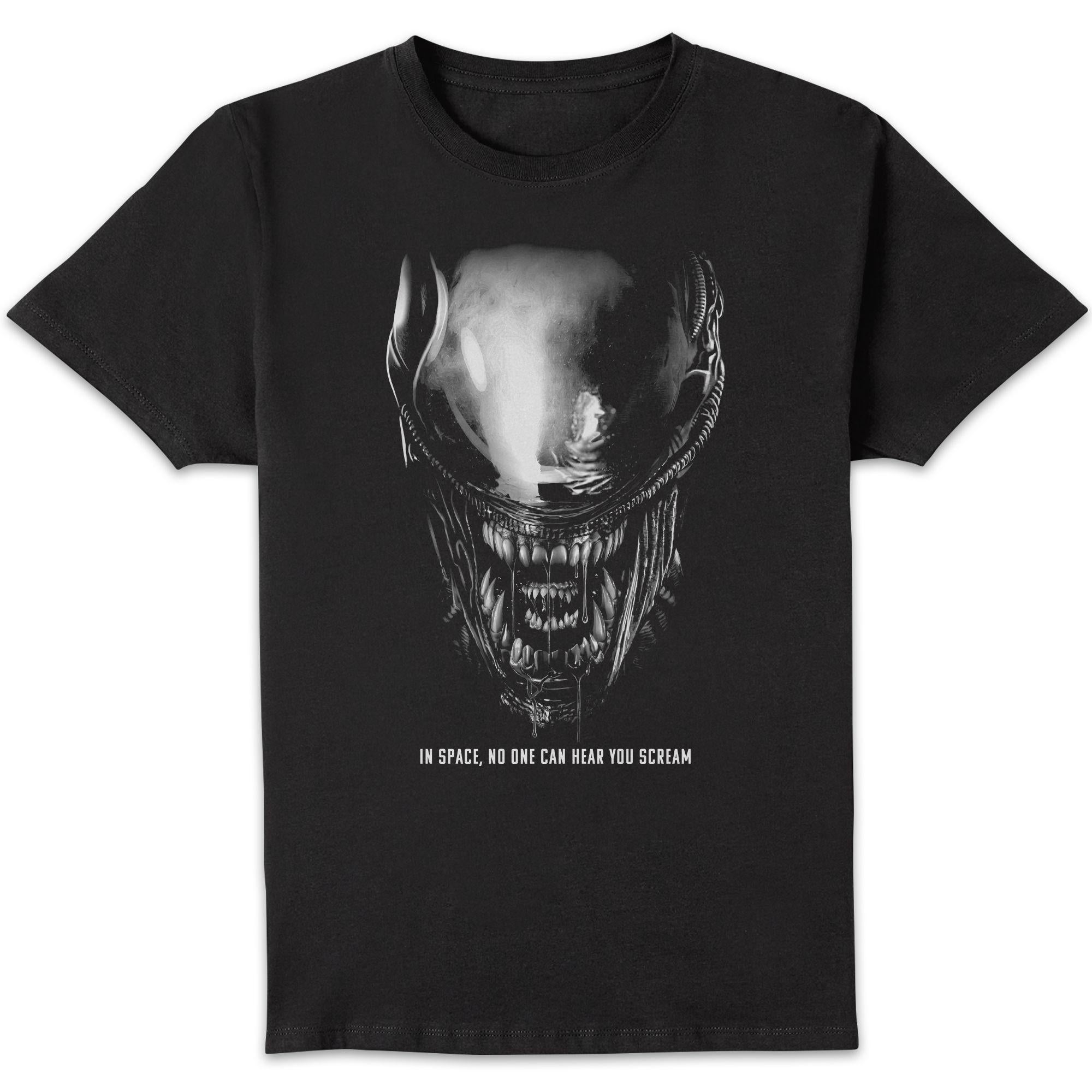Alien Close Up Unisex T-Shirt - Black - L