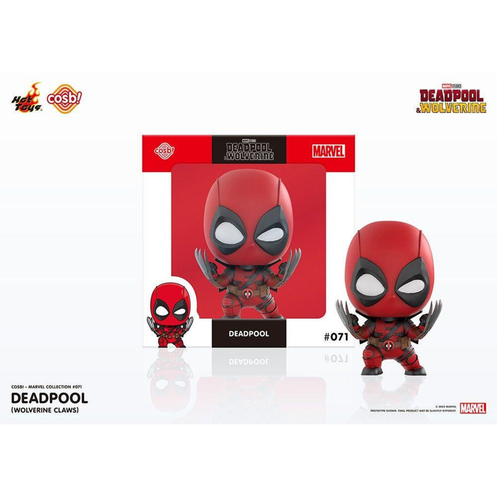 Hot Toys Cosbi Marvel Deadpool & Wolverine Deadpool (Wolverine