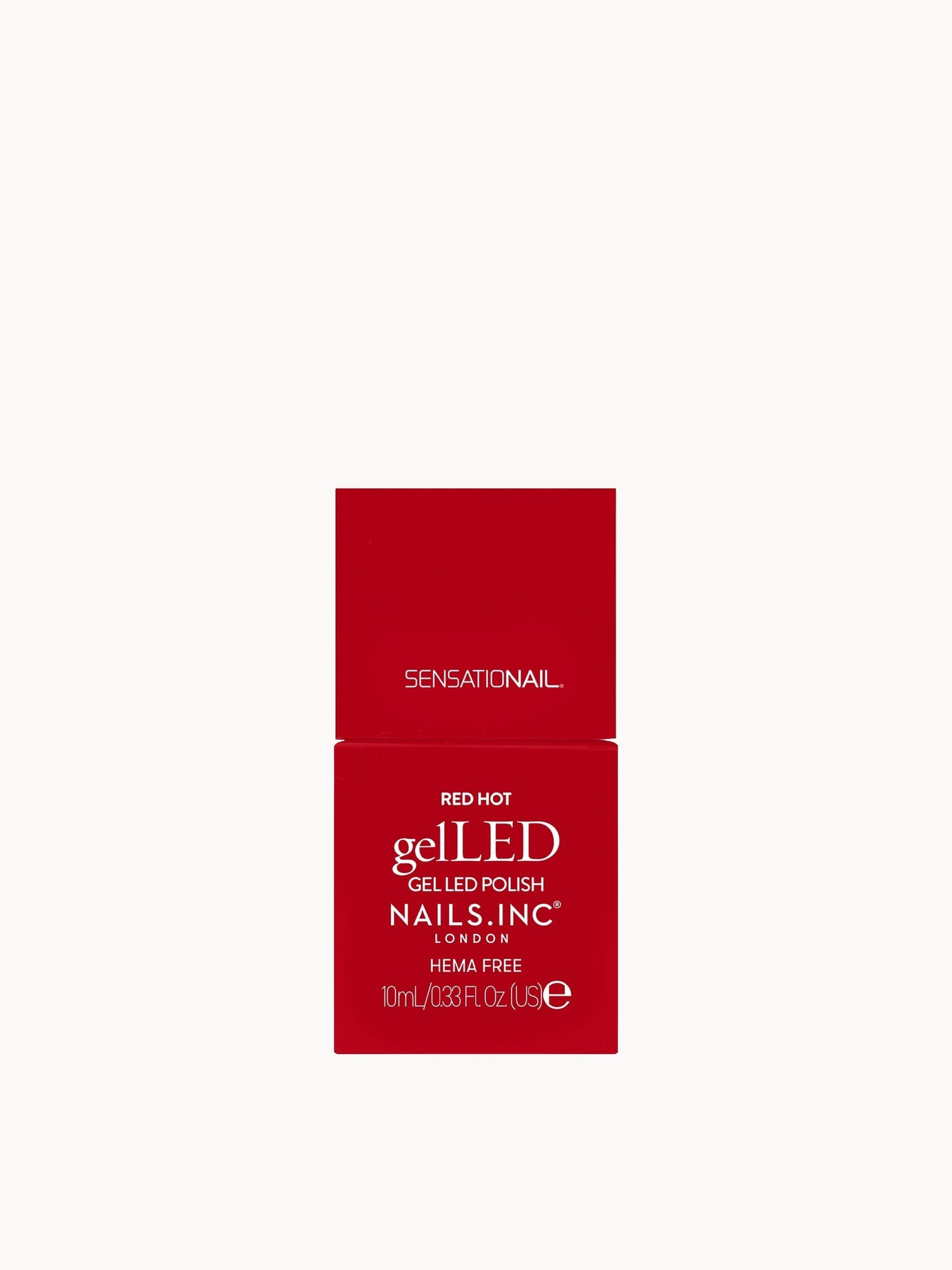 Nails Inc. Gel Polish Red Hot 10ml