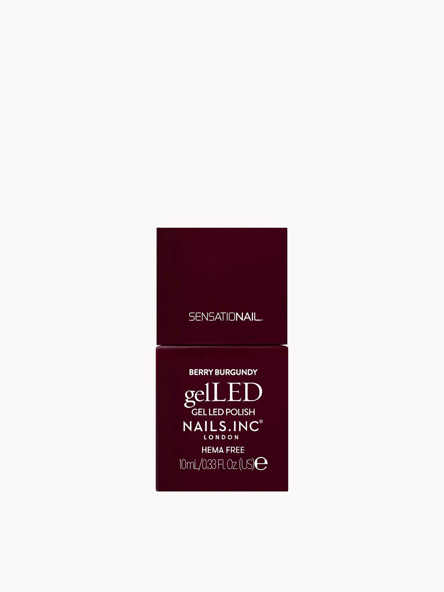 Nails Inc. Gel Polish Berry Burgundy 10ml