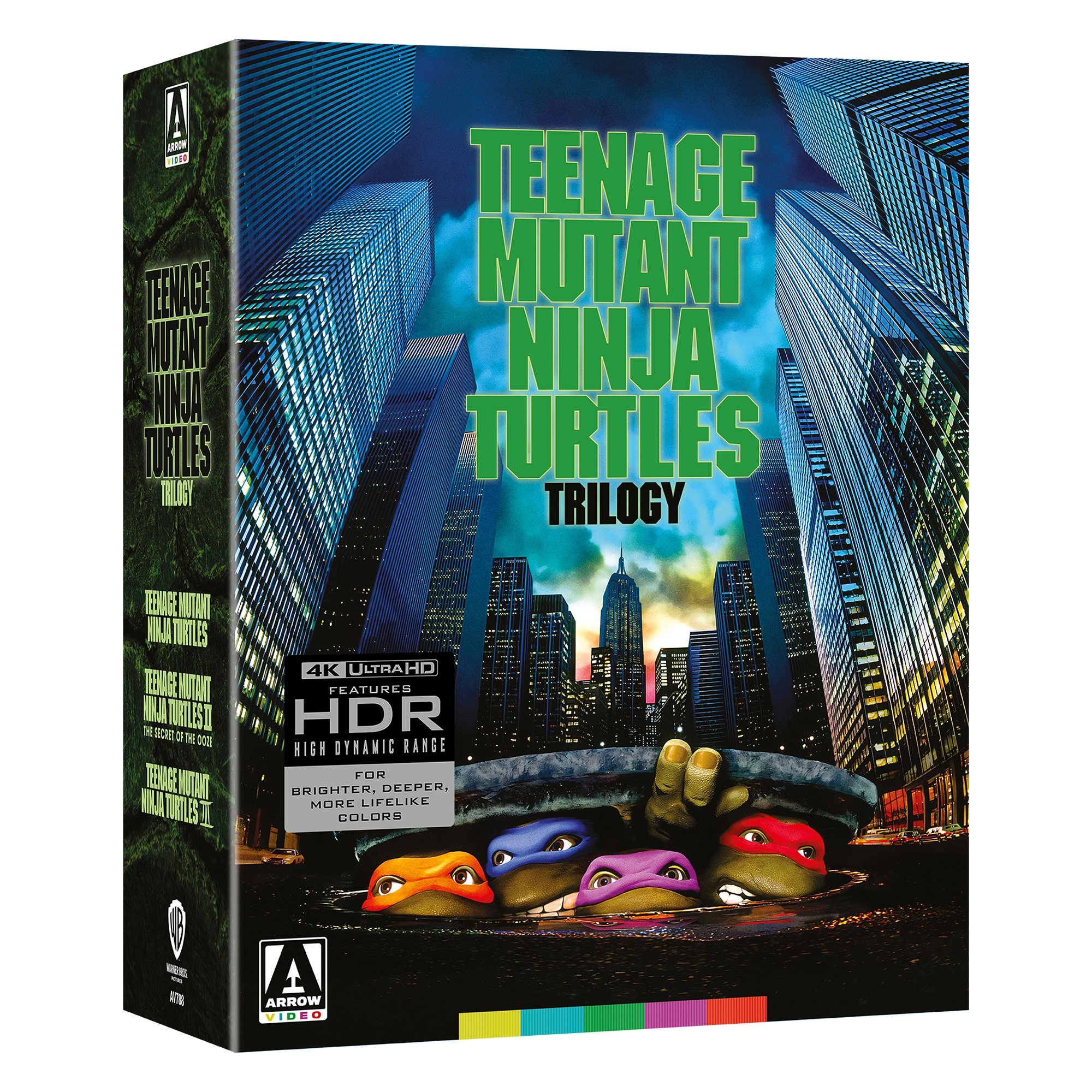 Teenage Mutant Ninja Turtles Trilogy Limited Edition Blu-ray