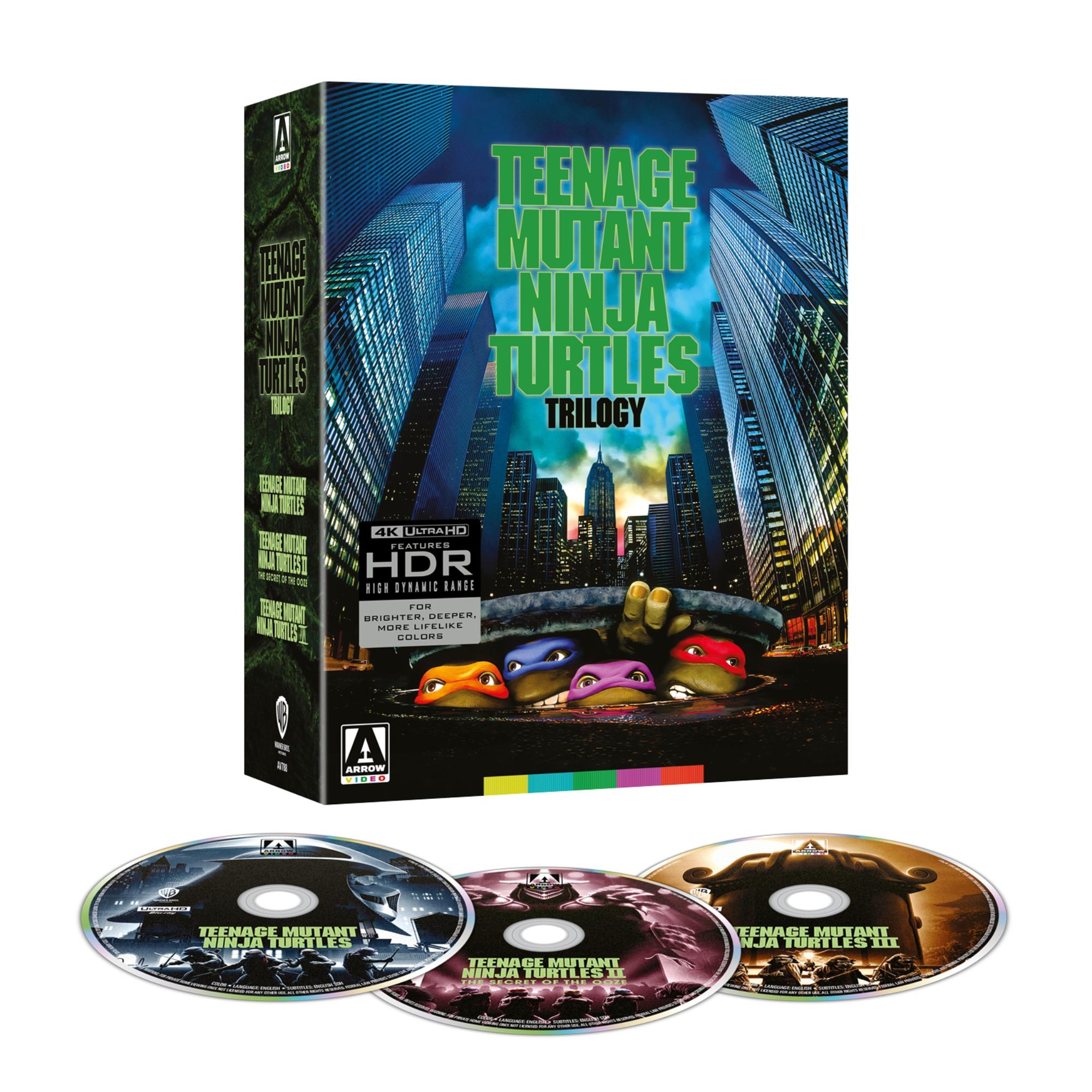 Teenage Mutant Ninja Turtles Trilogy | Arrow Store Exclusive