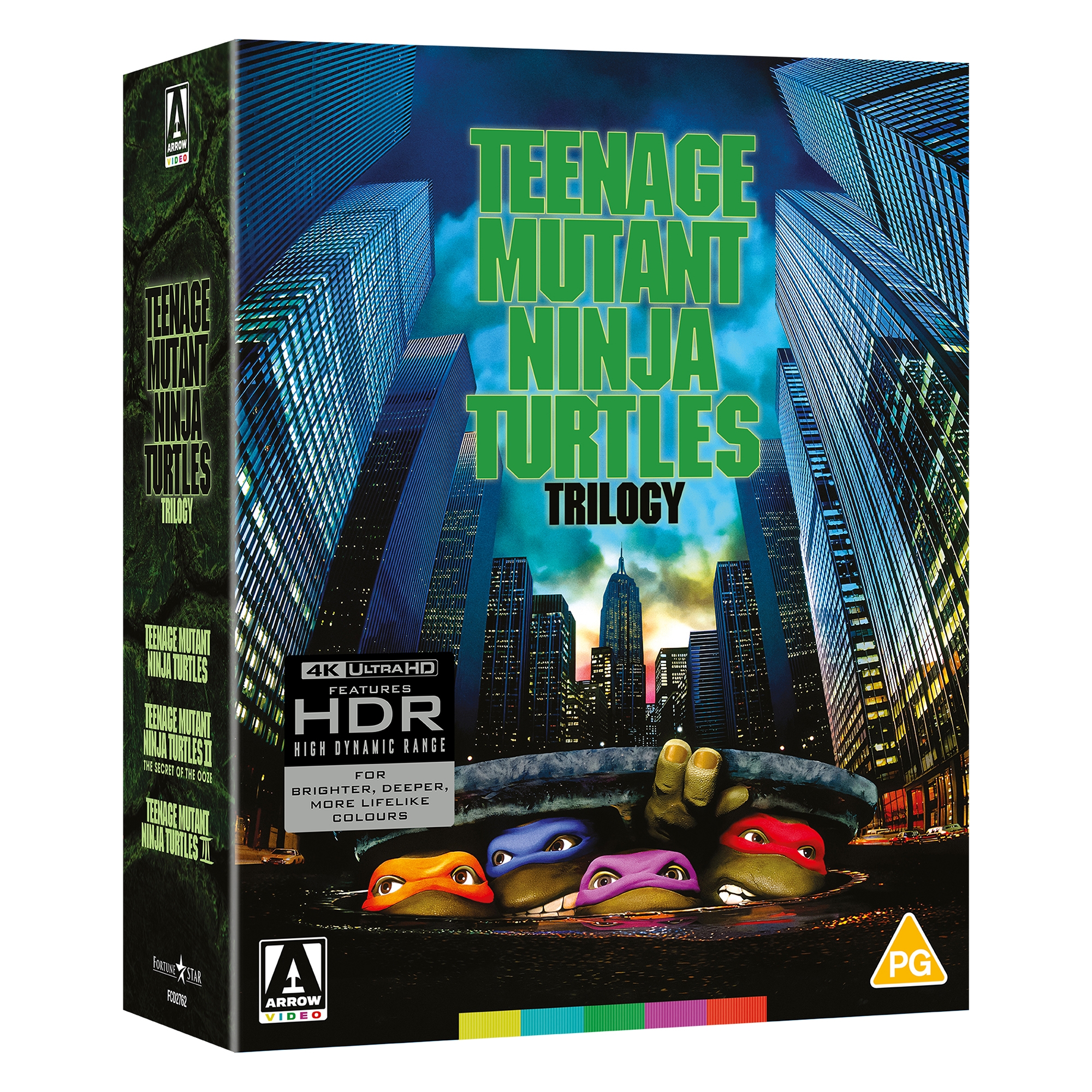 Teenage Mutant Ninja Turtles Trilogy Limited Edition Blu-ray