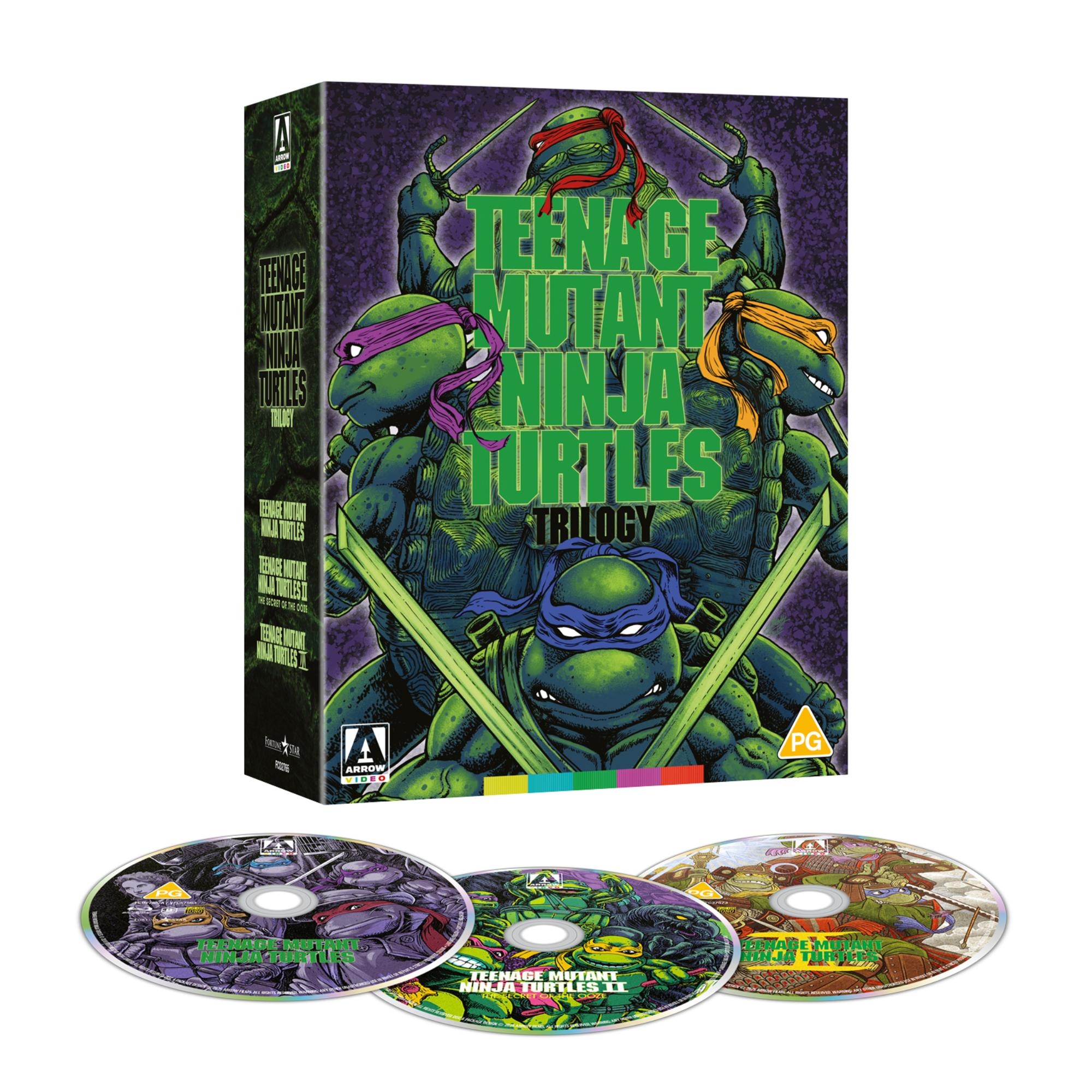 Teenage Mutant Ninja Turtles Trilogy | Arrow Store Exclusive