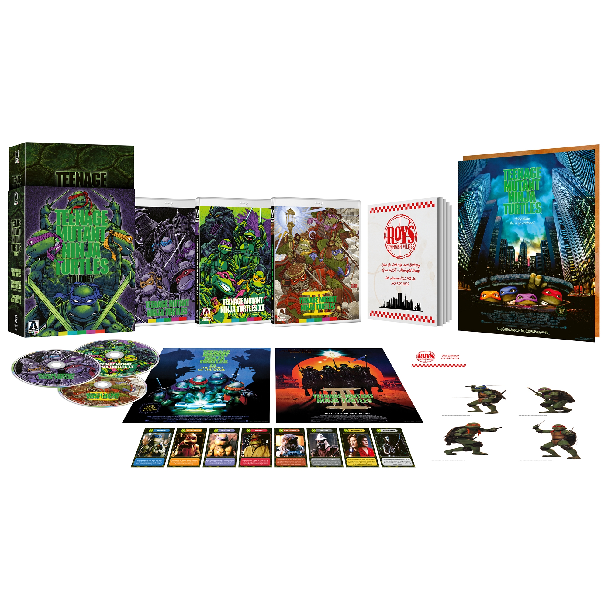 Teenage Mutant Ninja Turtles Trilogy Limited Edition Blu-ray