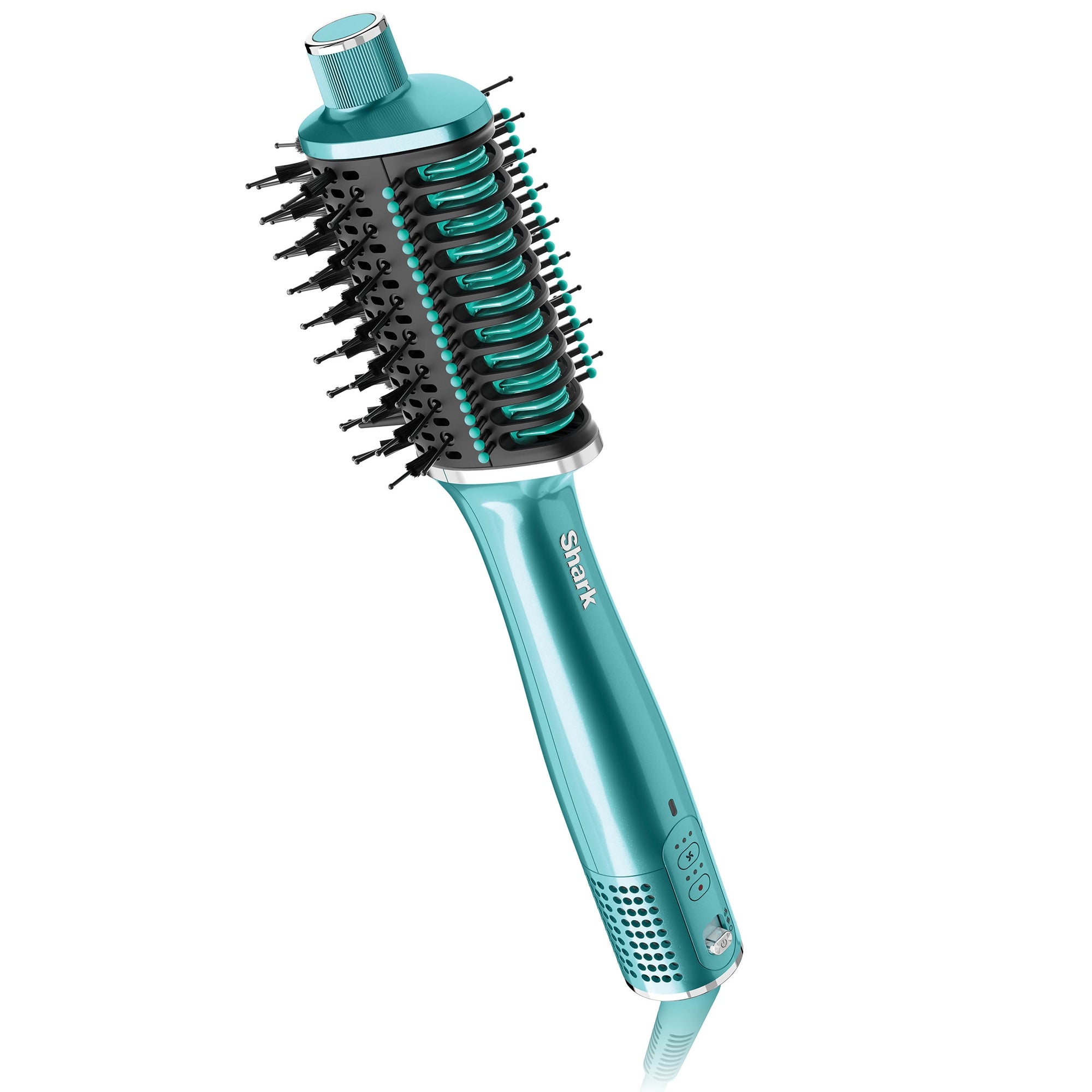 Shark Beauty Shark Glossi 2-in-1 Hot Brush and Air Glosser - Jewel Teal