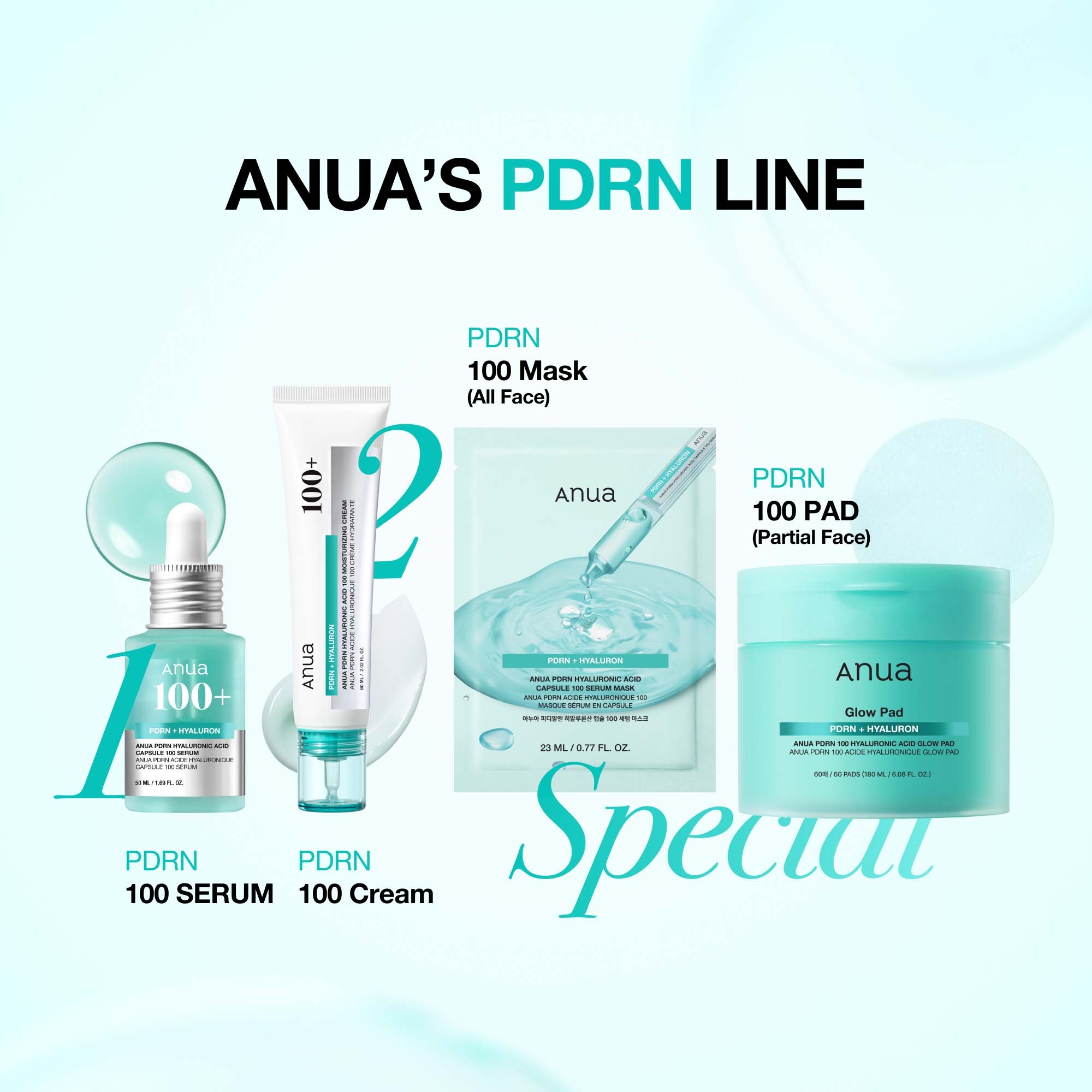 Anua PDRN Hyaluronic Acid Capsule 100 Serum Mask 23ml | Cult Beauty