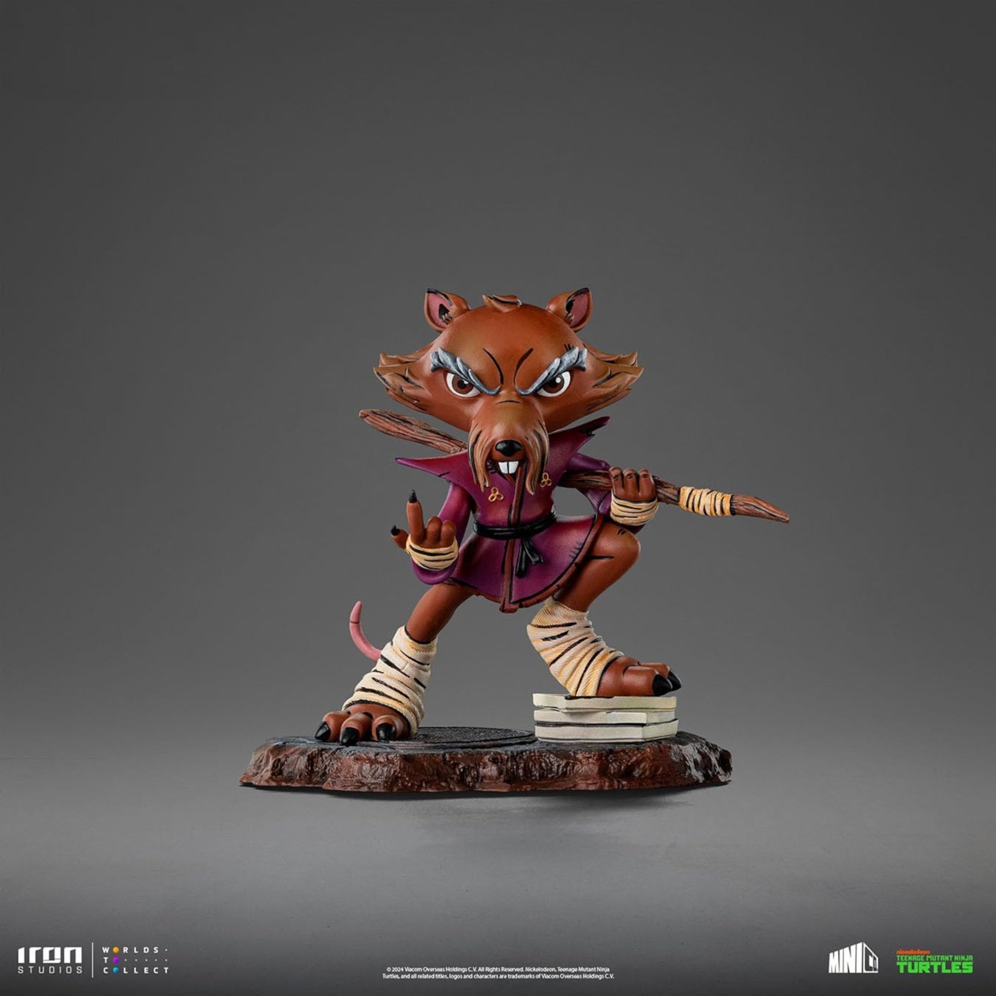 Iron Studios Teenage Mutant Ninja Turtles Master Splinter Minico Figure