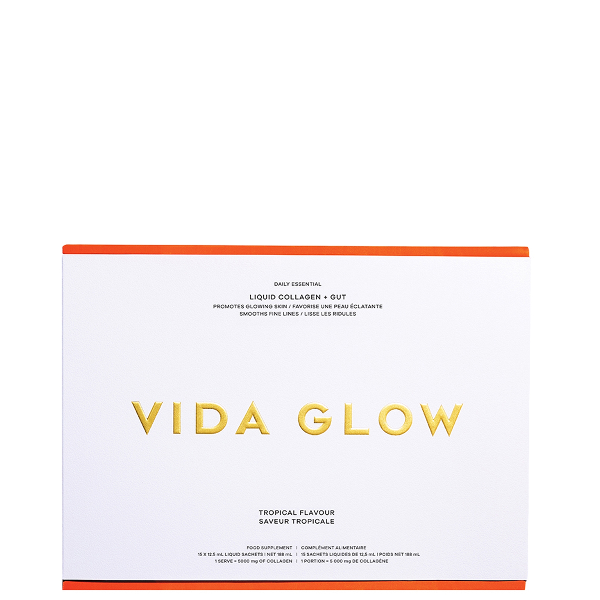 Vida Glow Liquid Collagen + Gut | LOOKFANTASTIC