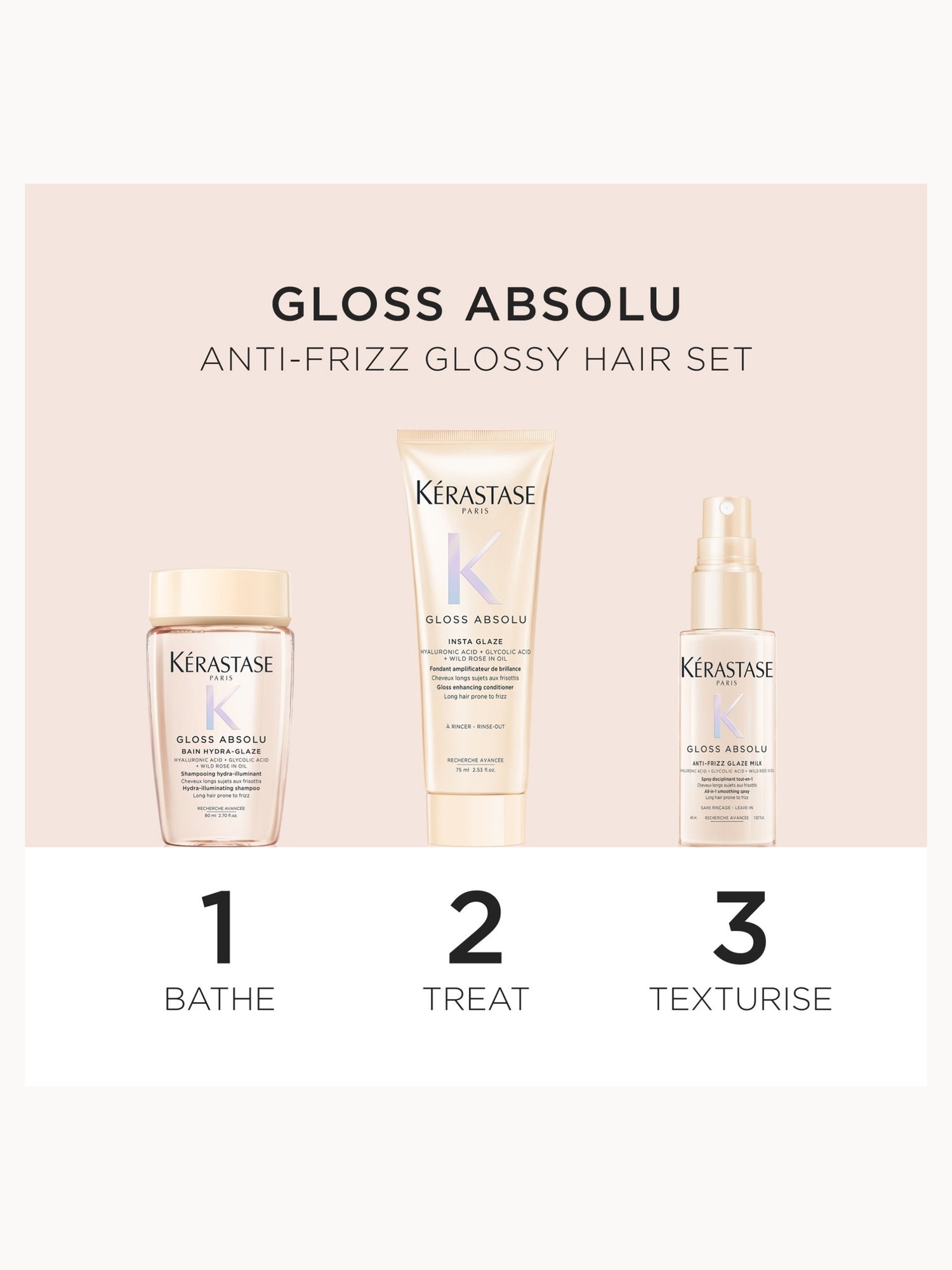Kérastase Gloss Absolu – Discovery Set for All Hair Types