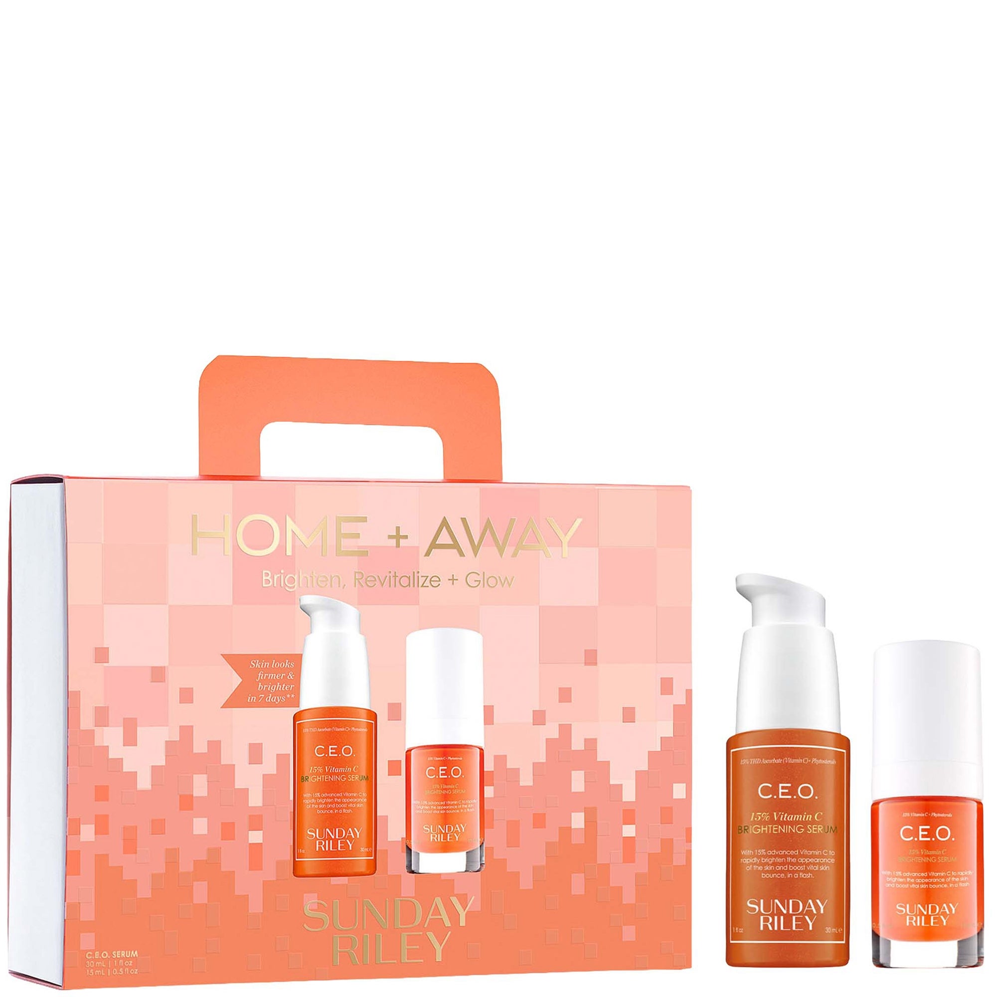 SUNDAY RILEY C.E.O. 美容液 8mL 12本セット Sunday Riley CEO home + away | Dermstore