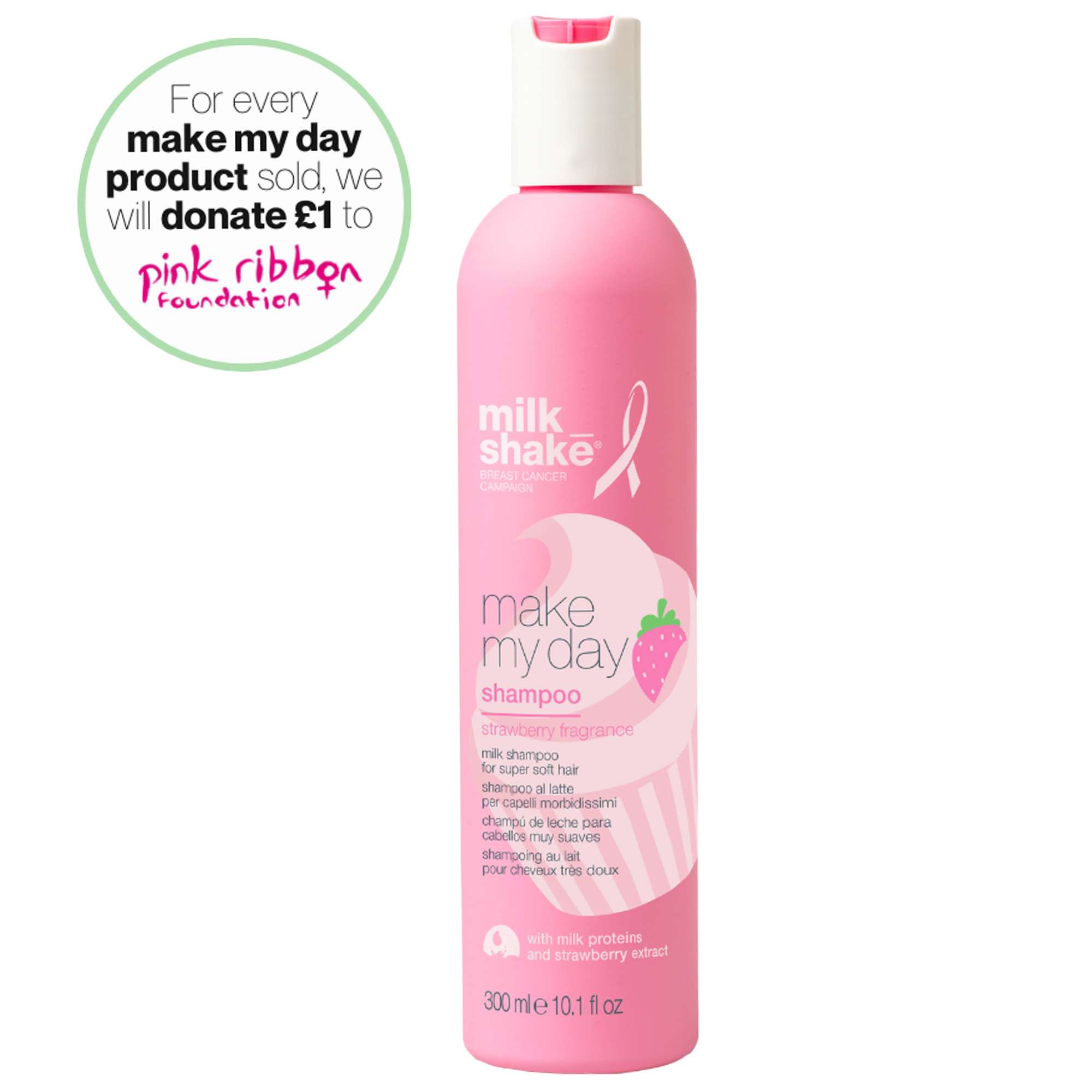 milk_shake: milk_shake Make My Day Go Pink Shampoo 300ml