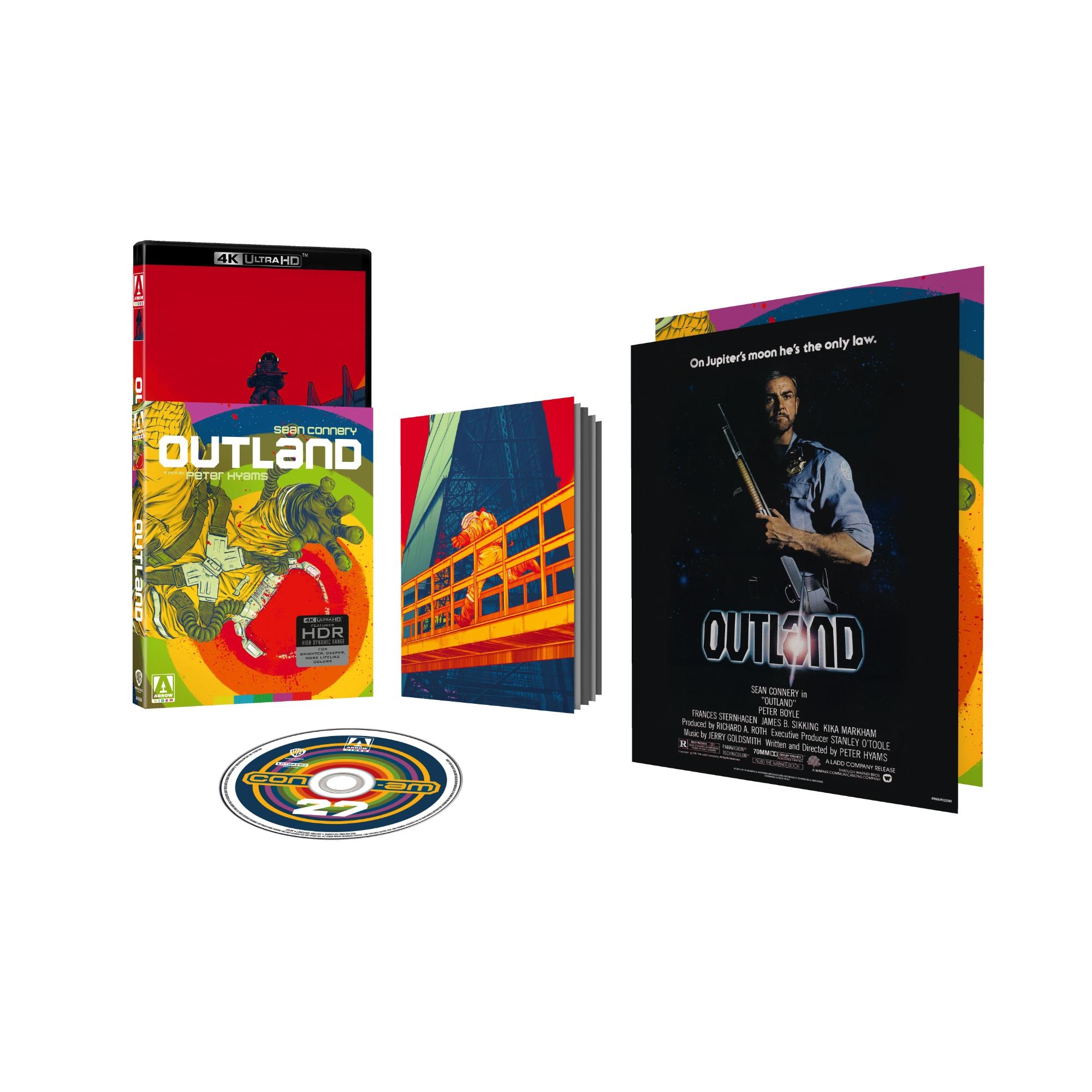 【激レア】【映画】Outland: The movie Outland Limited Edition 4K UHD