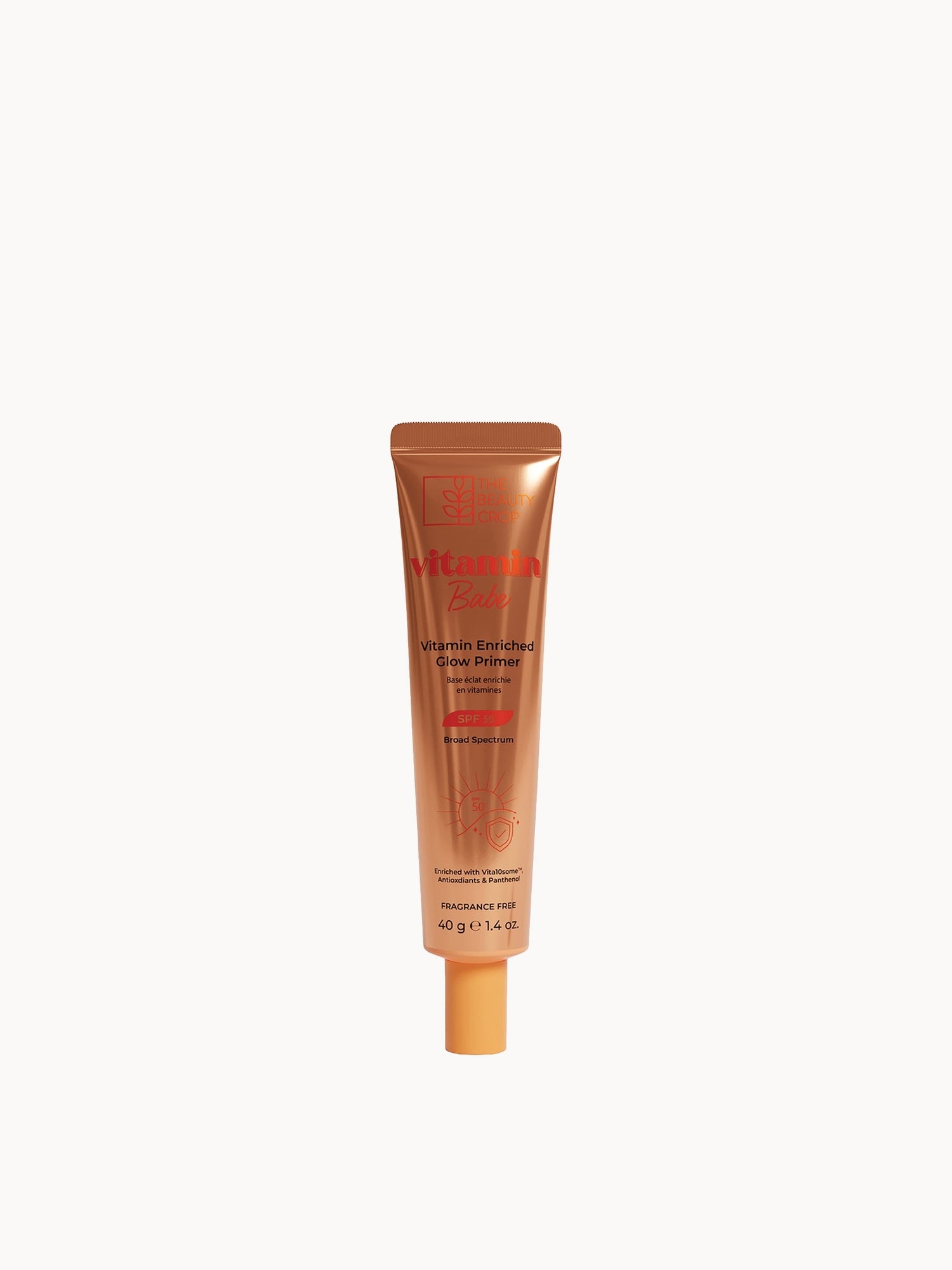 The Beauty Crop Vitamin Enriched SPF 45 Moisturising Glow Primer 40g