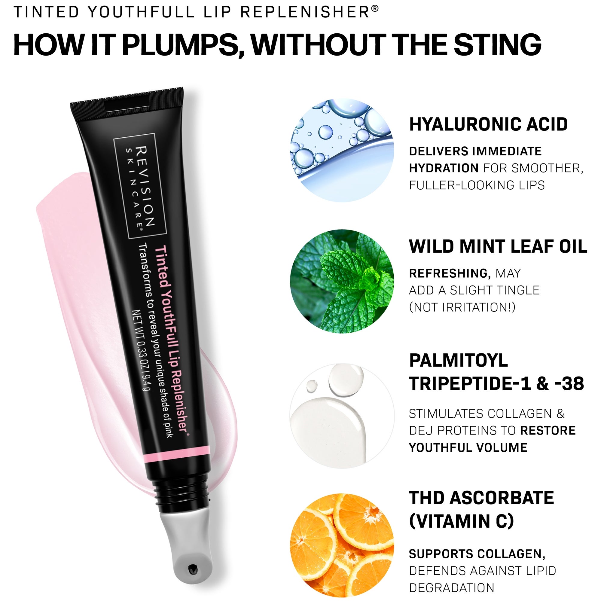 Revision Skincare Tinted Youthfull Lip Replenisher 0.33 oz