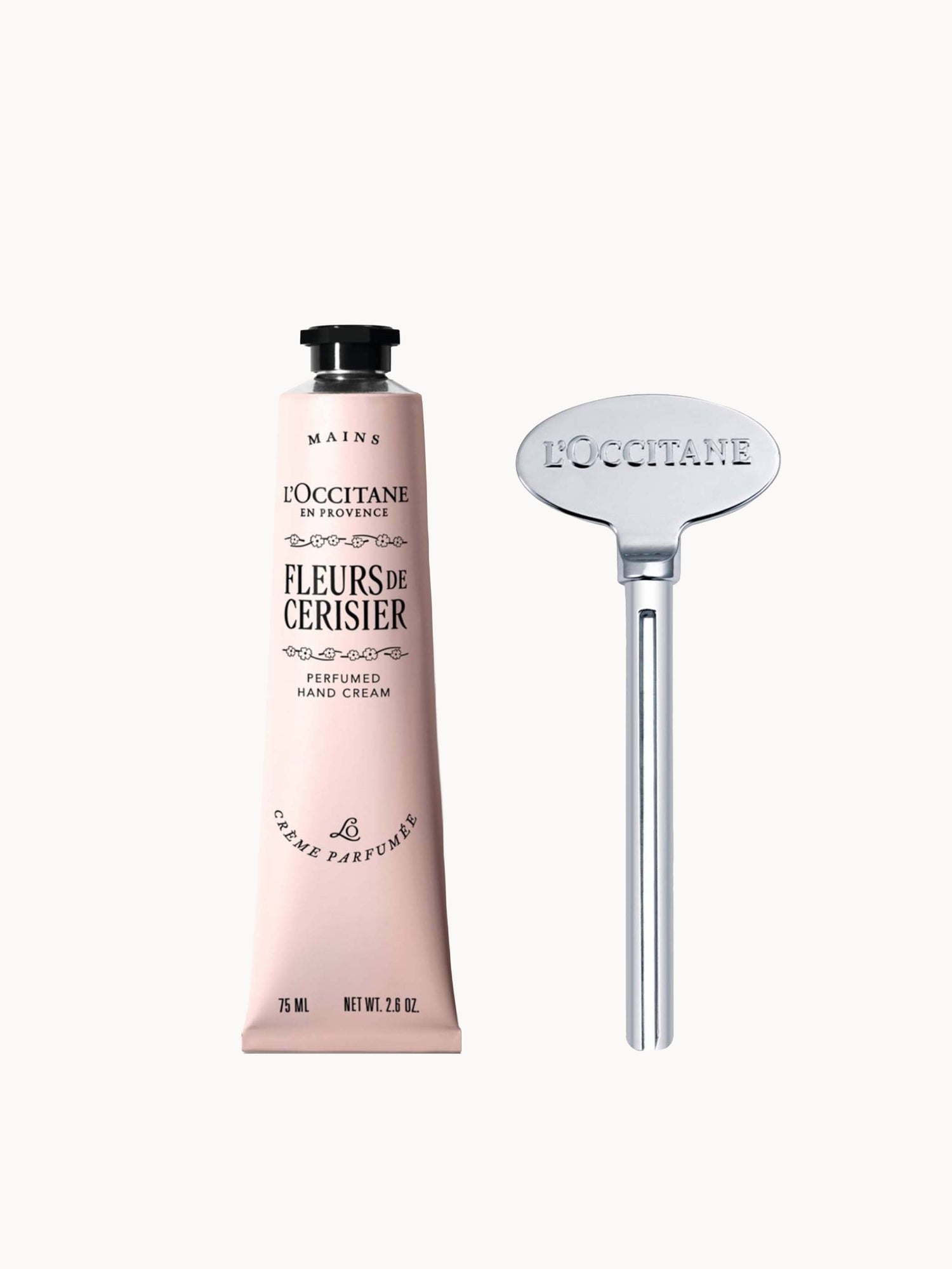 L'Occitane Fleurs de Cerisier Hand Cream with Magic Key Tube