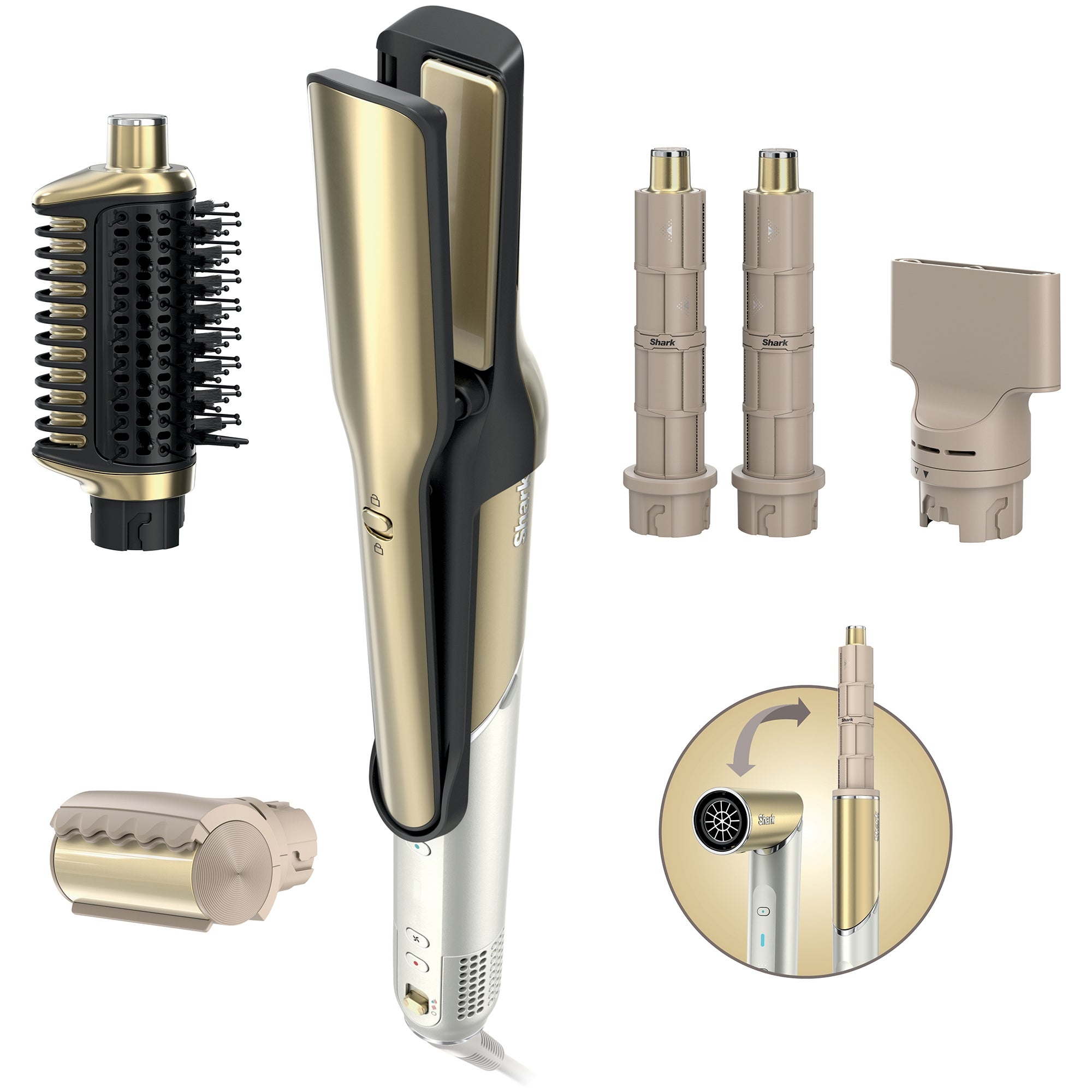 Shark Glam™ Ceramic & Powerful Air Styling & Drying System | Dermstore