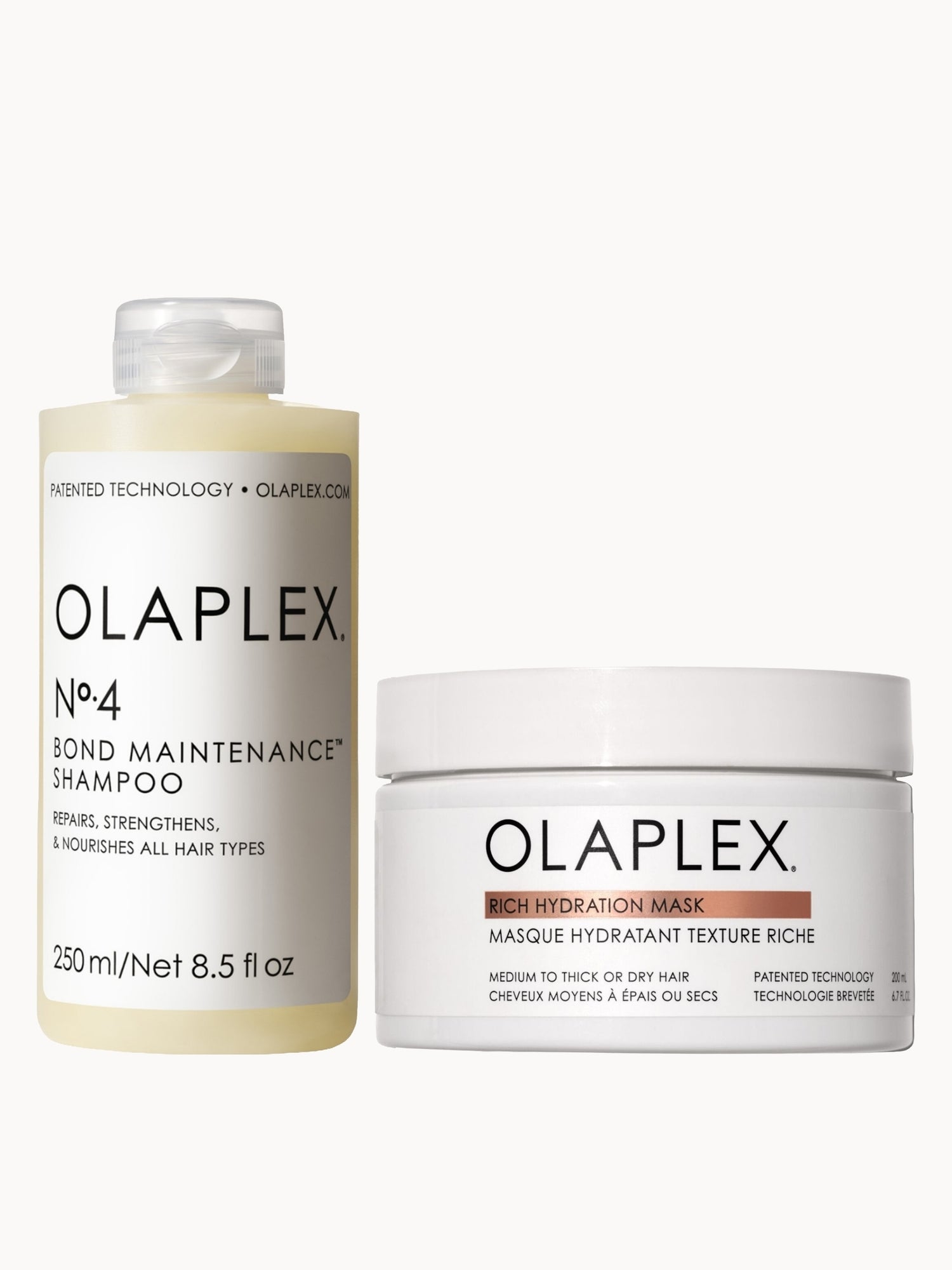 Olaplex No.4 シャンプー No.5 コンディショナー リッチマスク Olaplex No.4 Bond Maintenance Shampoo & Rich Hydrating Mask Bundle