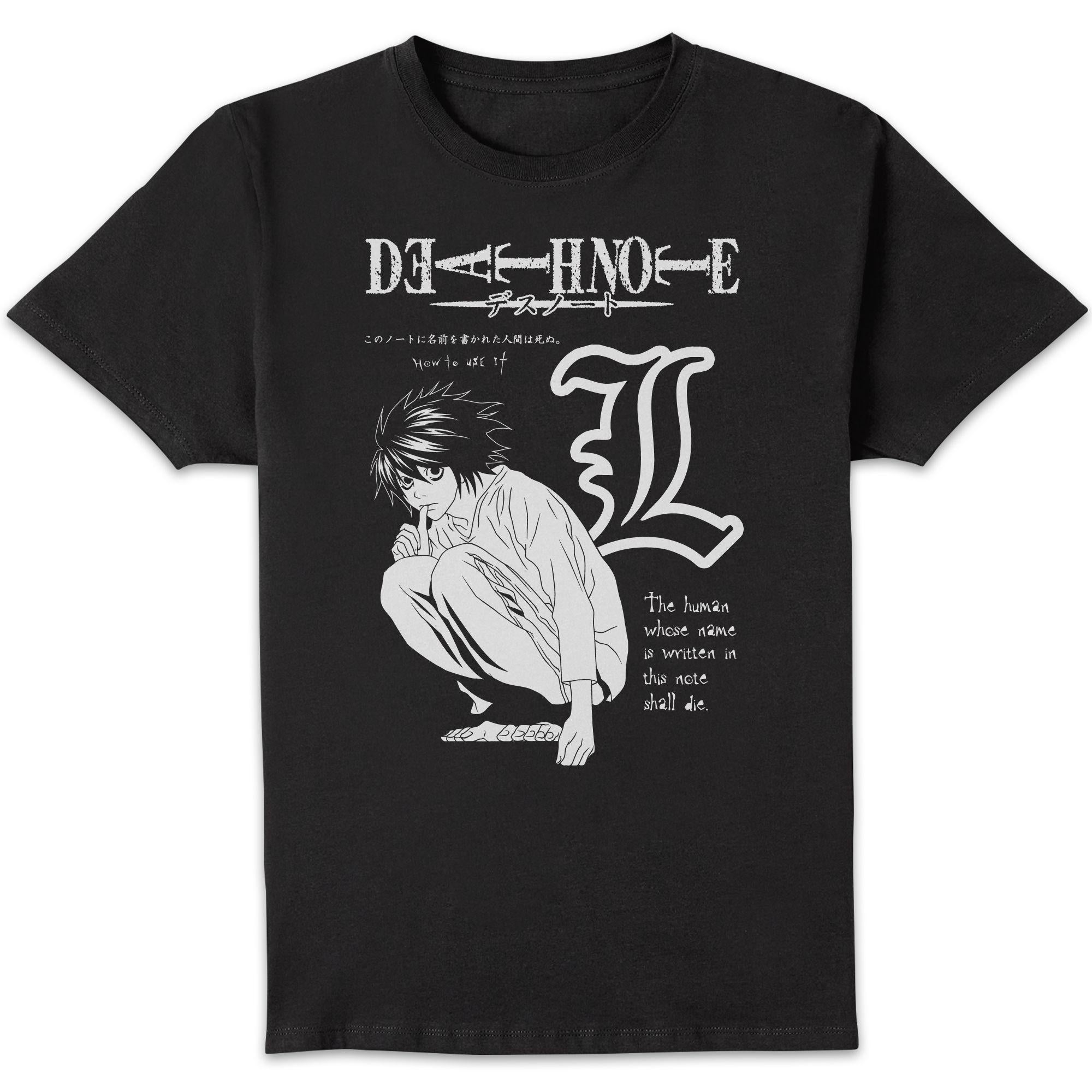 Death Note Poster Unisex T-Shirt - Black - S