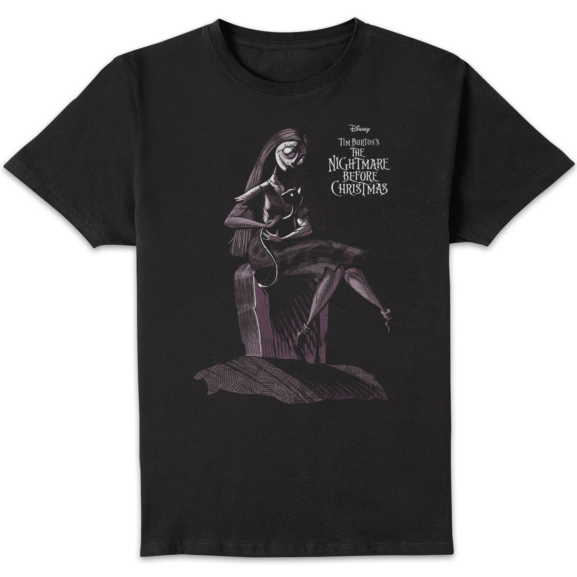 Sallyさま 専用ページ The Nightmare Before Christmas Sally Cat Unisex T-Shirt - Black - S