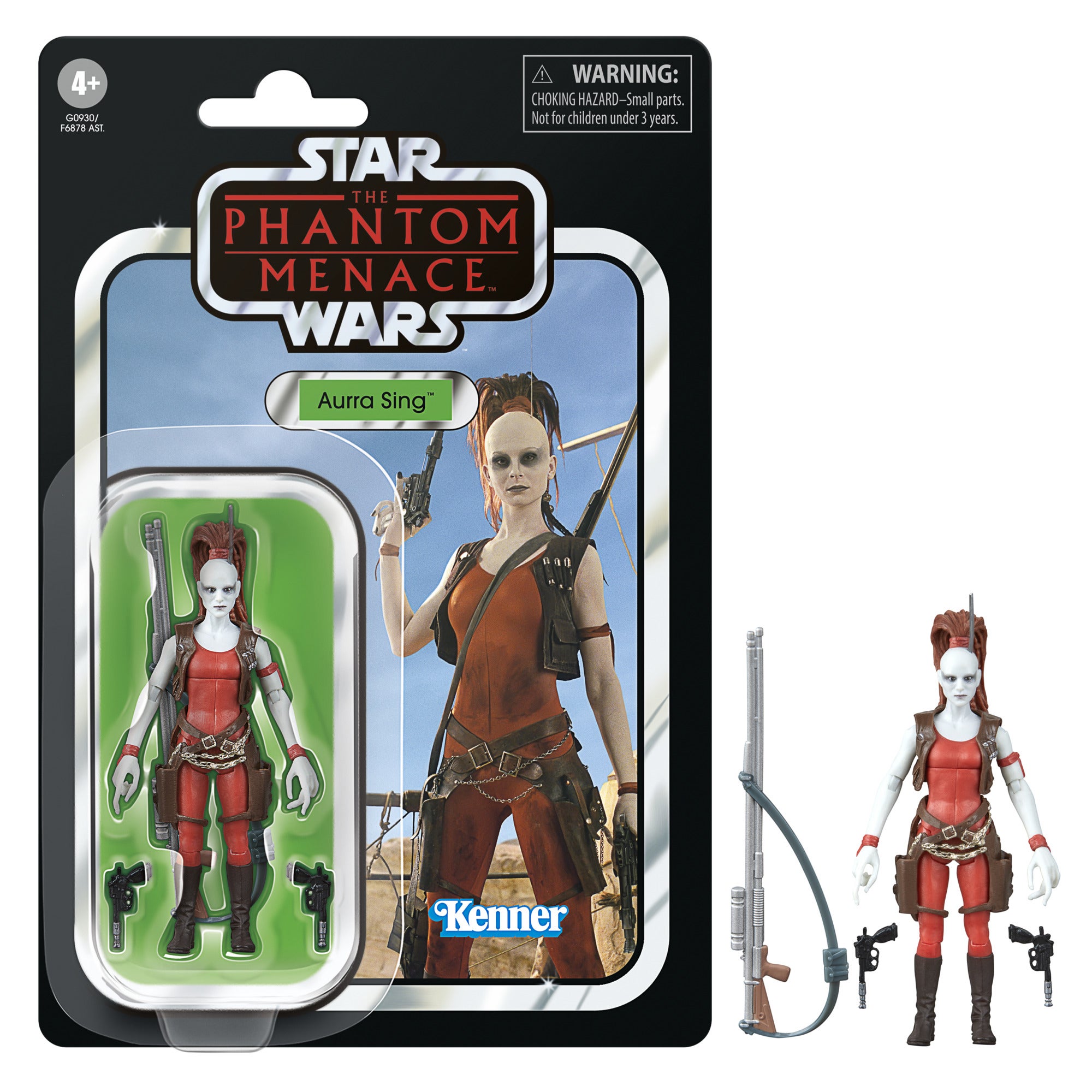 STARWARS AURRA SING サイン入り限定フィギュア Star Wars The Vintage Collection Aurra Sing, Star Wars: The
