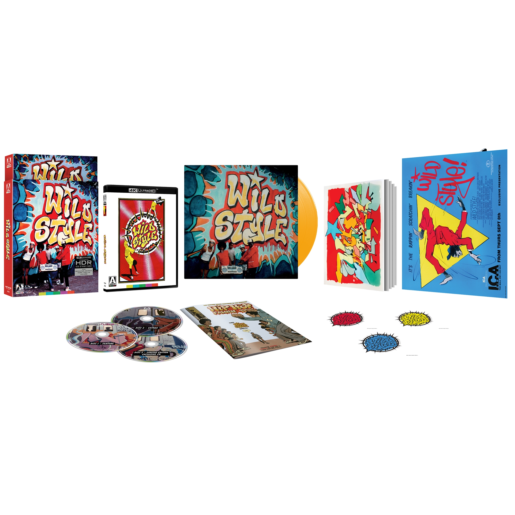 Wild Style Limited Edition Blu-ray Bundle w/ Vinyl | Arrow Video US