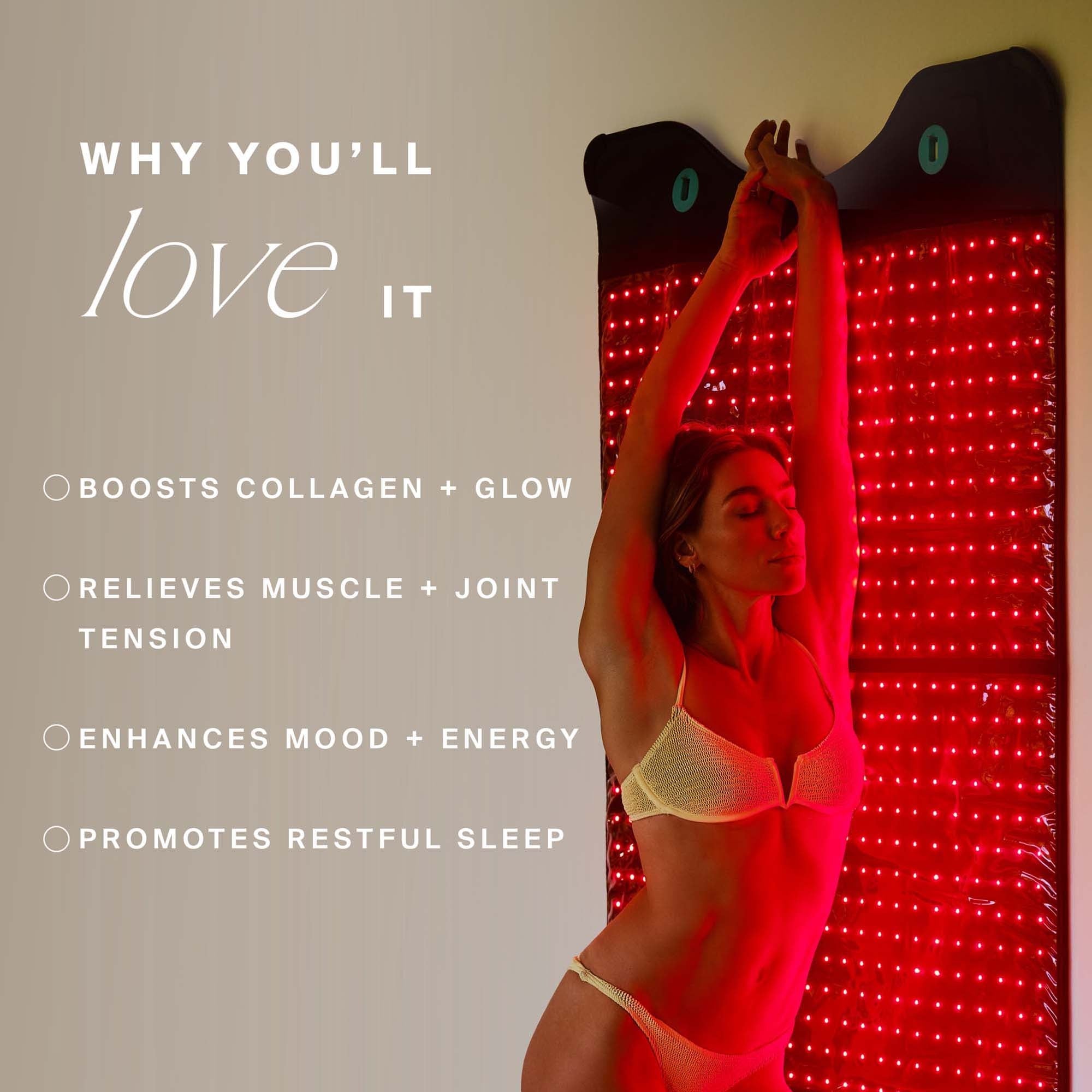 HigherDOSE Full Body Red Light Mat | Cult Beauty