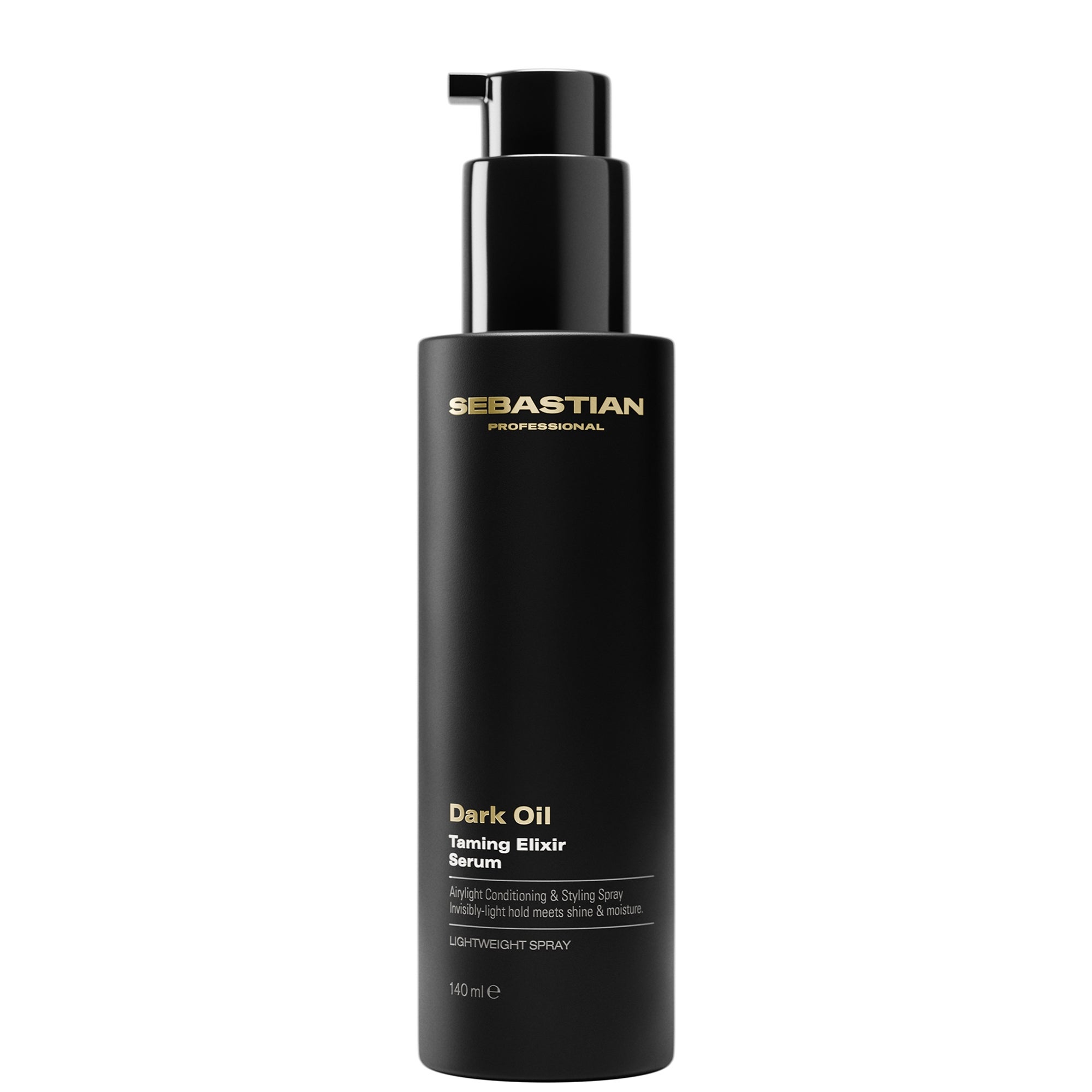 Sebastian Professional Dark Oil Taming Elixir Serum for Dry & Frizzy Hair, 140ml