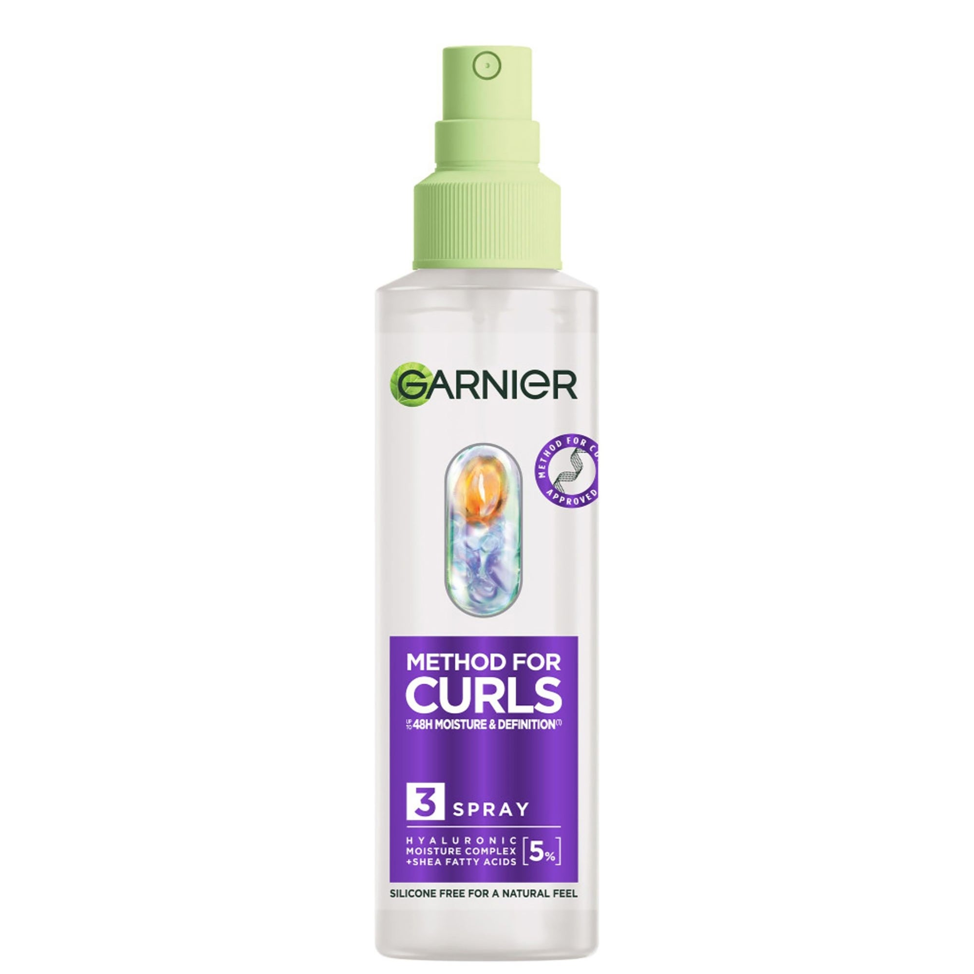 Garnier Method For Curls Mask, Up To 1 Week Of Moisture Silicone Free Vegan Formula 370ml