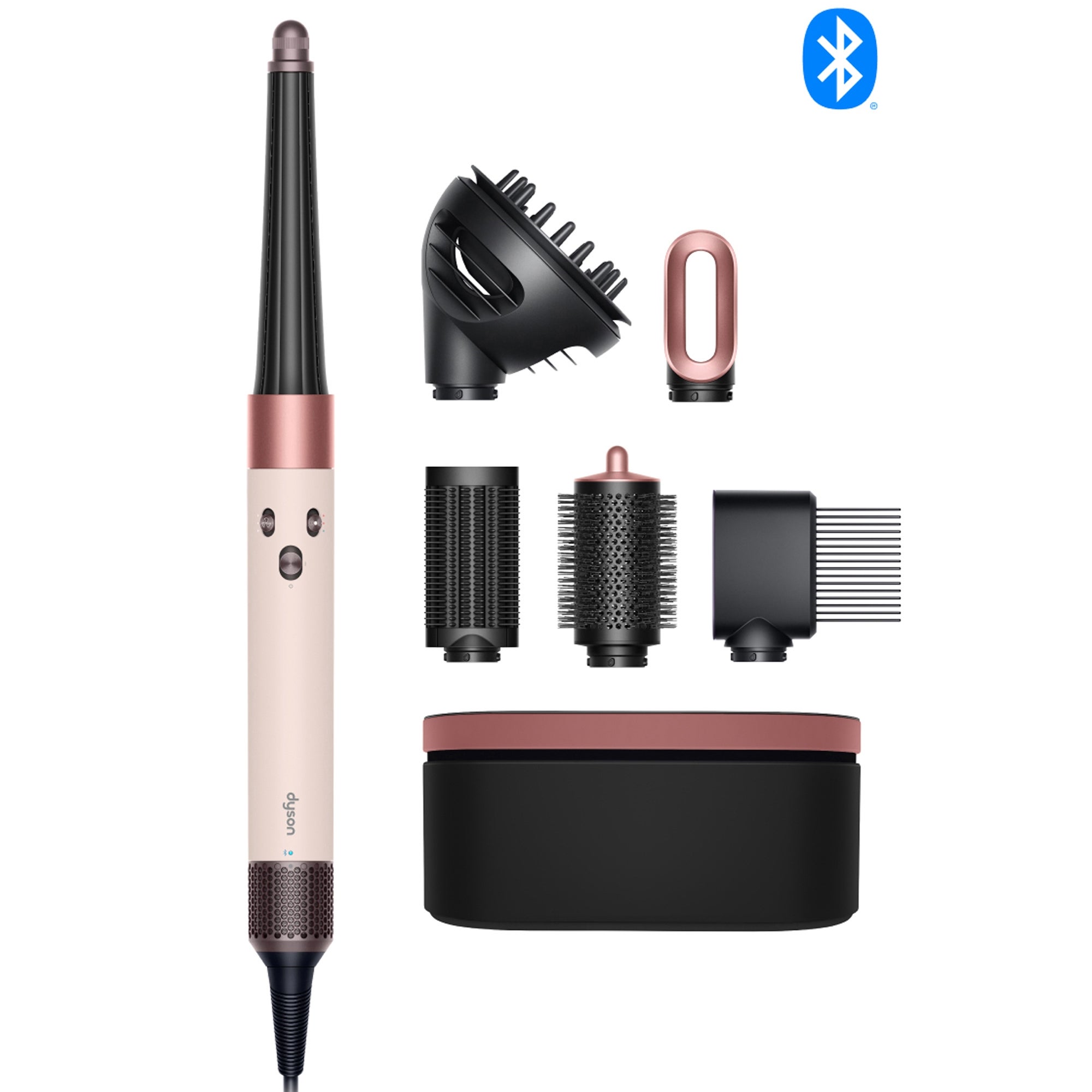 Dyson: Dyson Airwrap i.d. Multi-Styler and Dryer with Diffuser - Curly + Coily (Ceramic Pink)