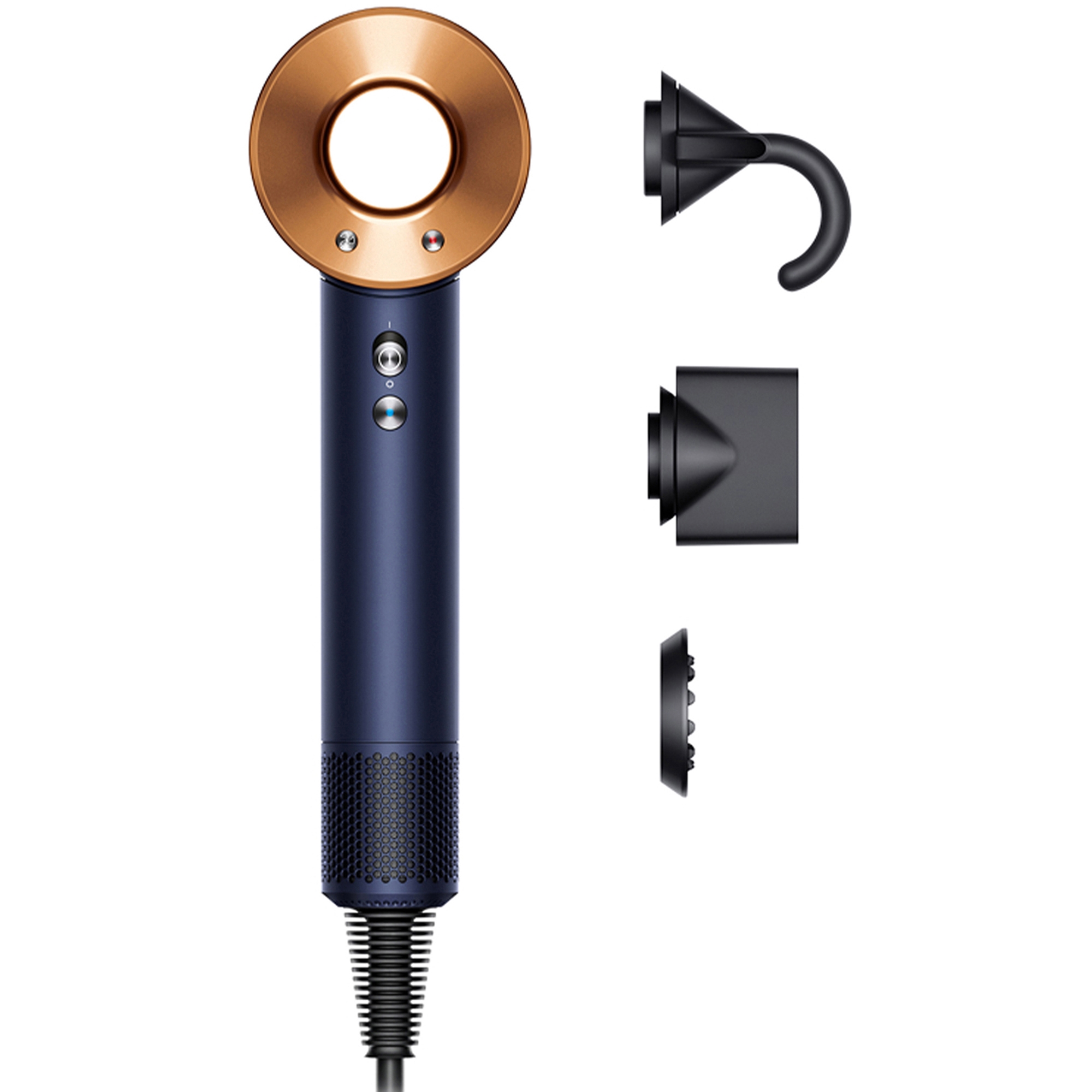 Dyson: Dyson Supersonic™ hair dryer - Straight+Wavy (Prussian blue/Rich copper)