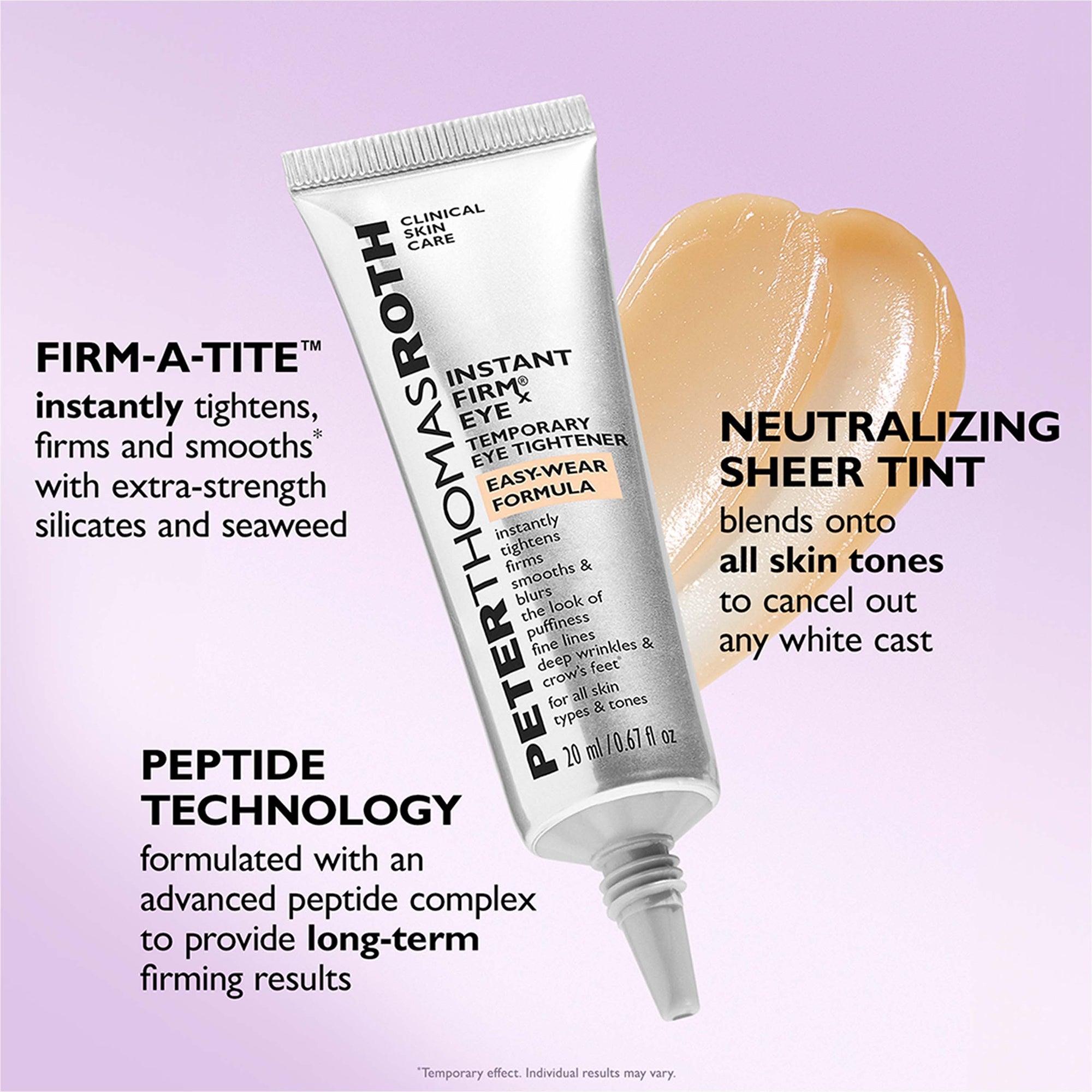 Peter Thomas Roth Instant FIRMx Temporary Eye Tightener Easy-Wear