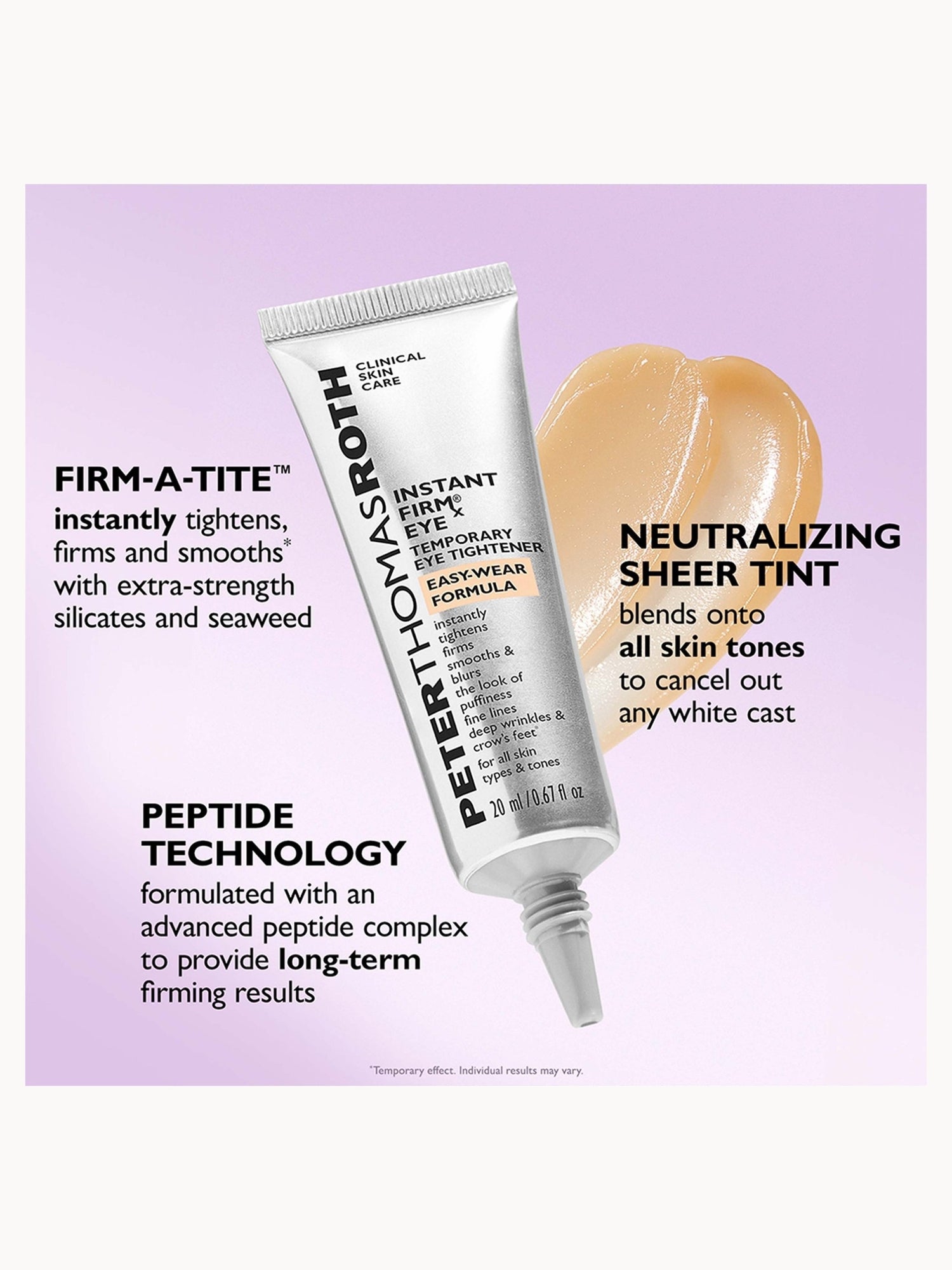 Peter Thomas Roth Instant FIRMx Temporary Eye Tightener Easy-Wear