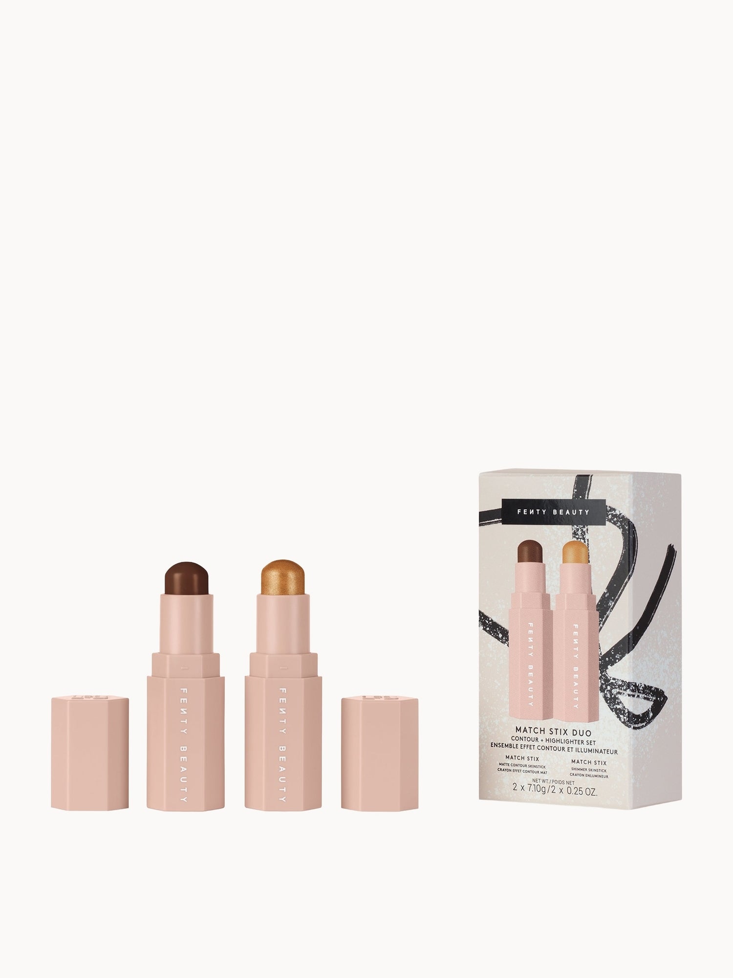 Fenty Beauty Mini Match Stix Duo Contour + Highlighter Set 5.6g