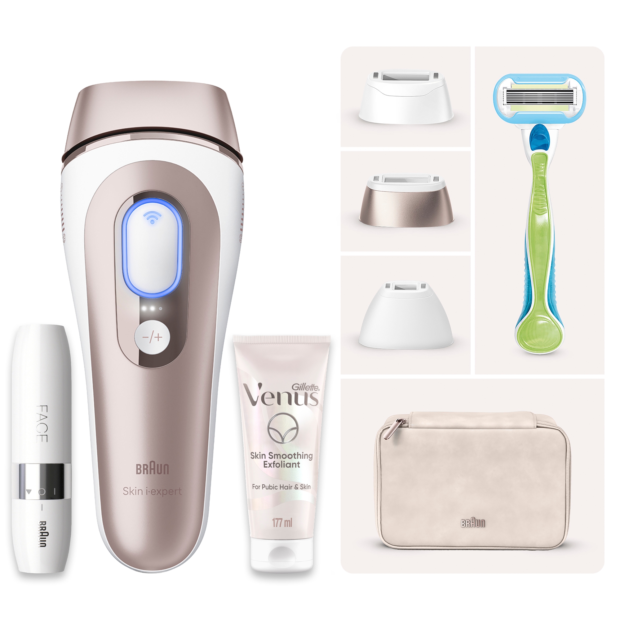 Braun Skin Expert Pro7 光美容器 PL7387 Braun IPL Pro 7 PL7387 Beauty Set