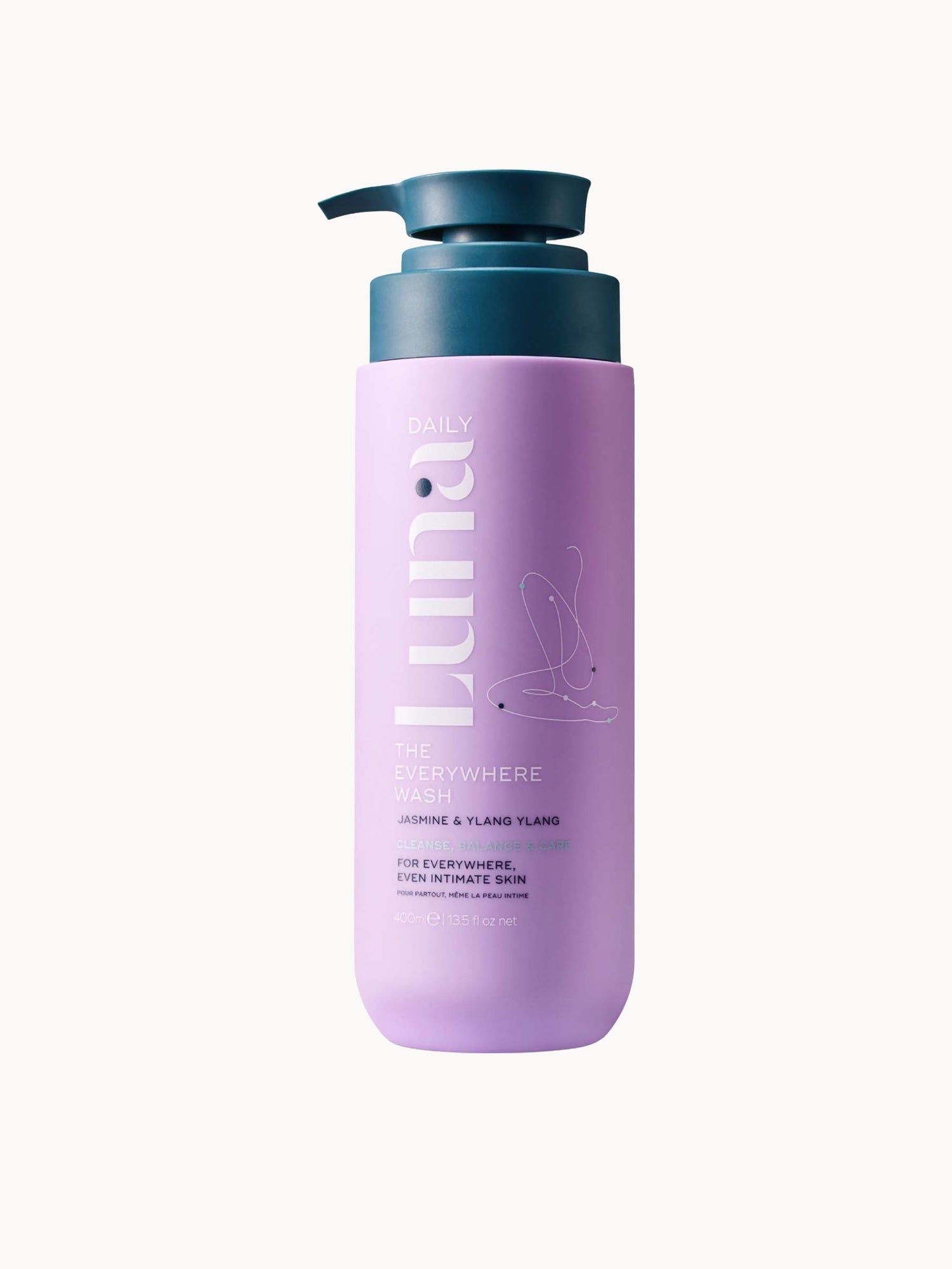 Luna Daily The Everywhere Wash Jasmine & Ylang Ylang 400ml