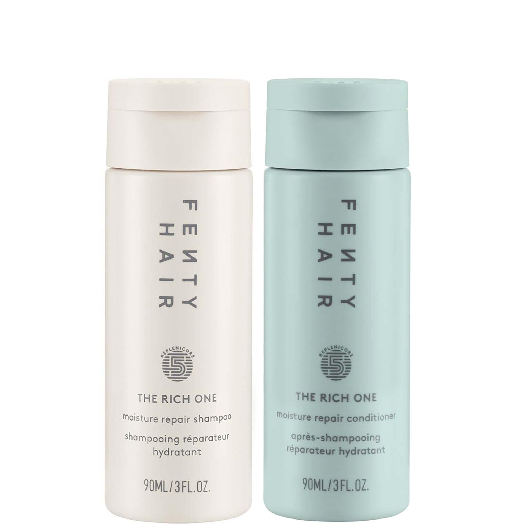 Fenty Hair The Rich One Mositure Repair Shampoo 90ml and The Rich One Moisture Repair Conditioner 90ml