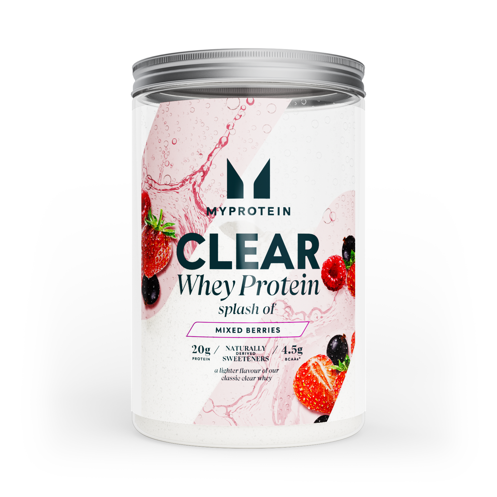 Clear Whey Splash - 390G - 15portions - Splash Of - Mixed Berries