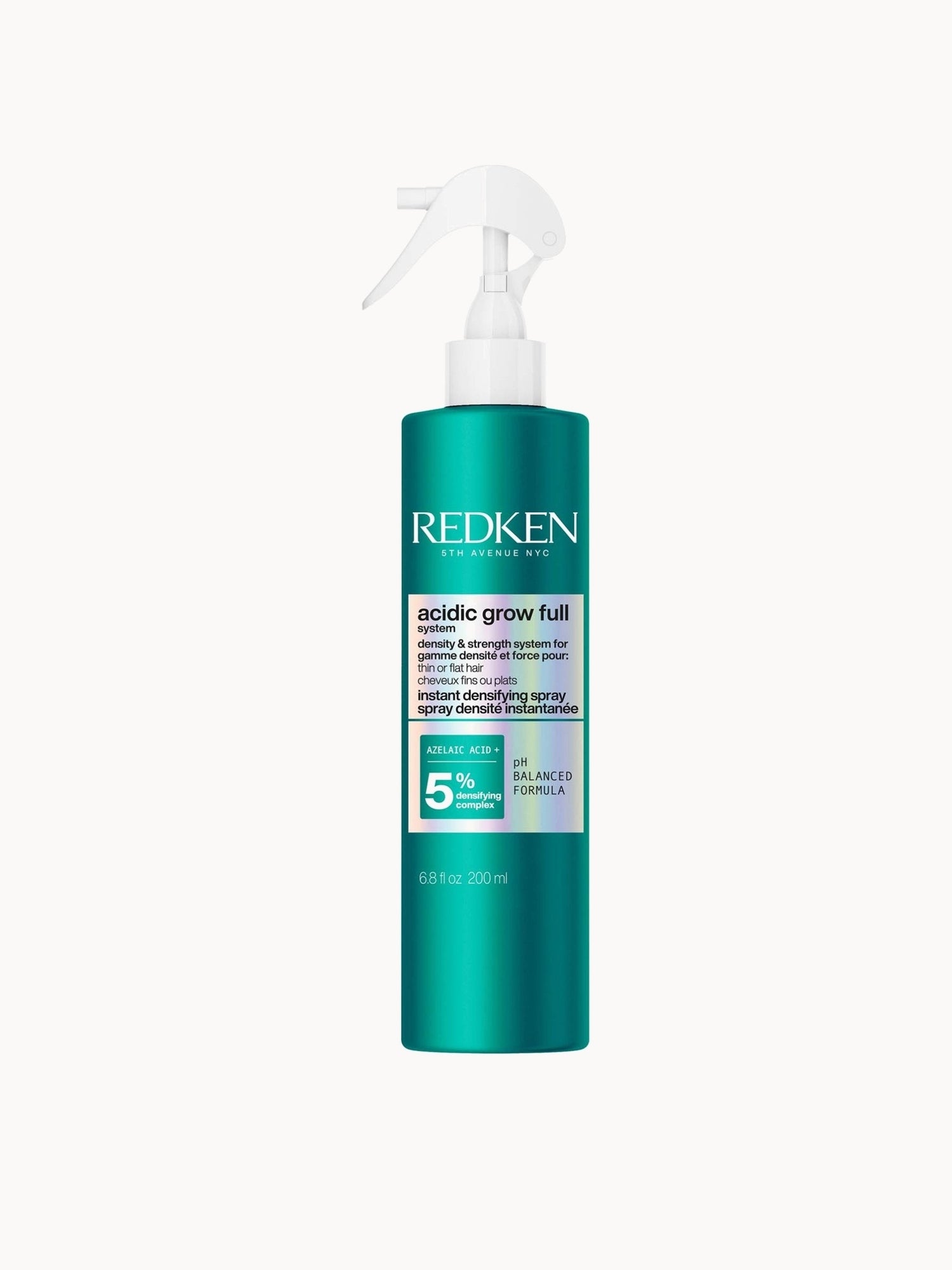 Redken Acidic Grow Full System Instant Densifying Spray for Thin Hair, Strengthens & Thickens