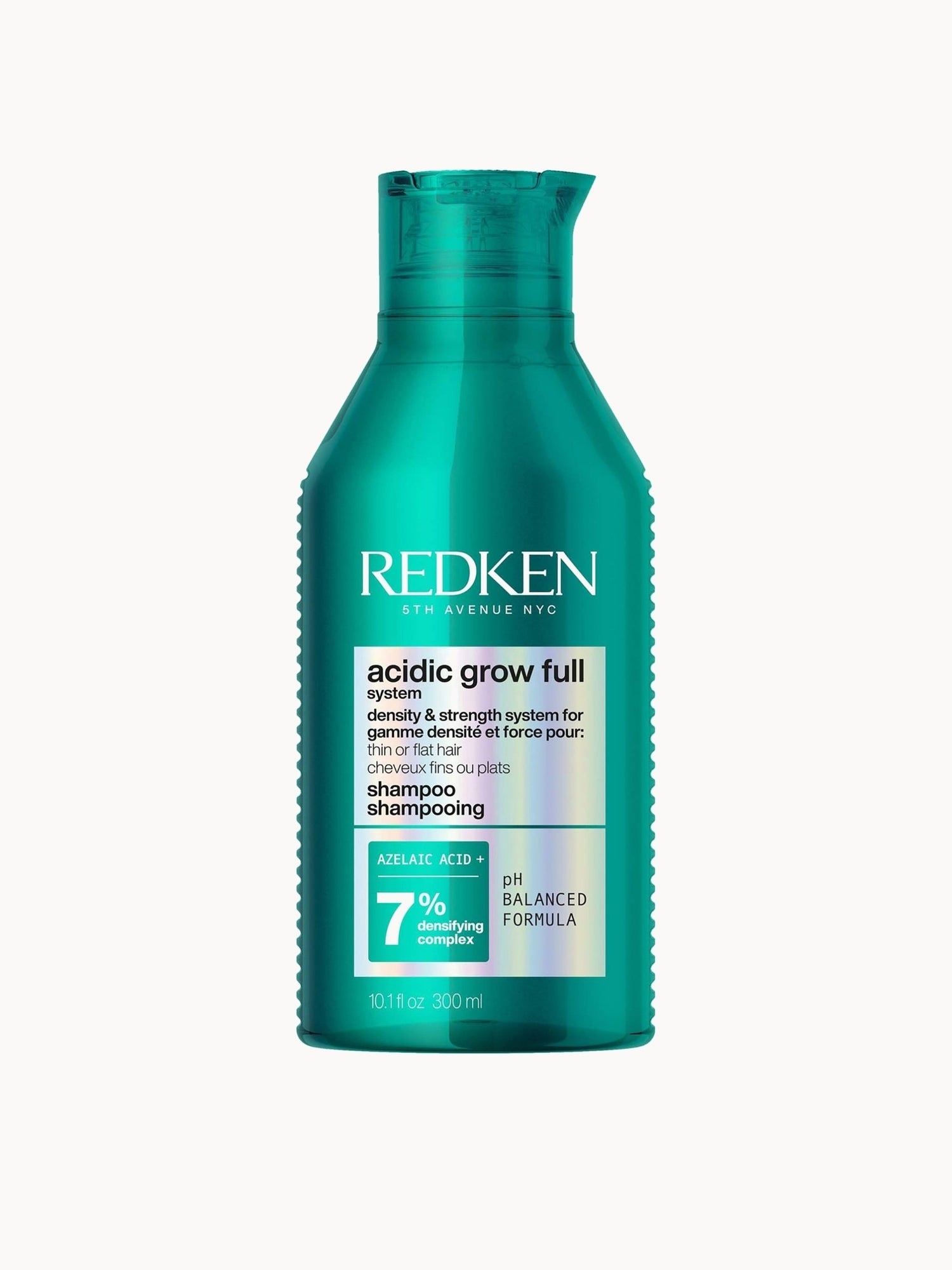 Redken Acidic Grow Full System Densifying Shampoo for Thin Hair, Strengthens & Thickens