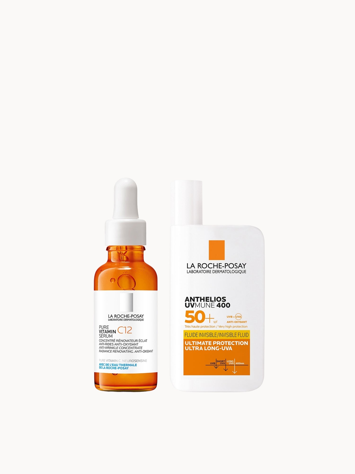 La Roche-Posay Anti-Ageing Skin Glow & Protection Routine with SPF