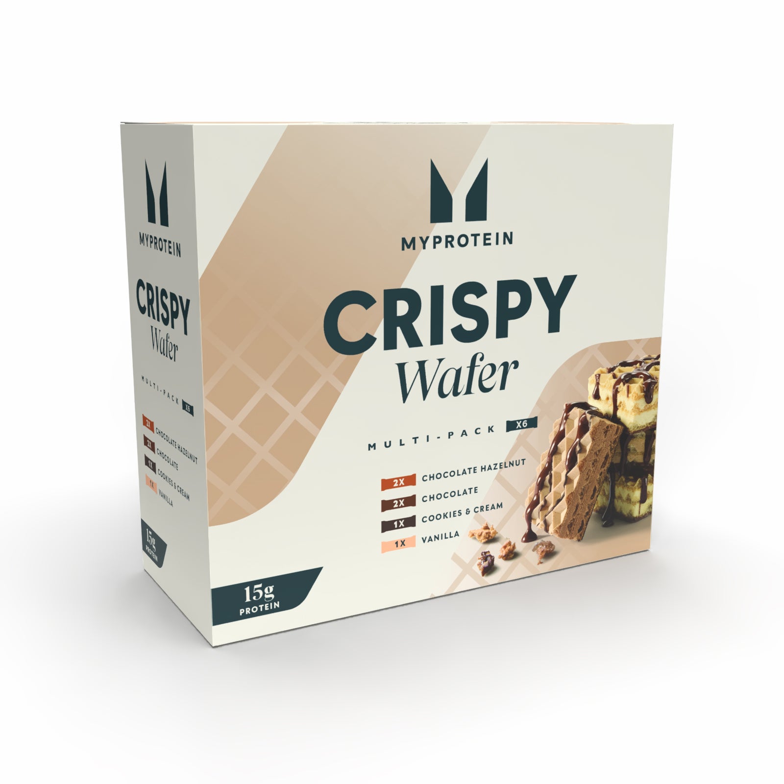 Myprotein Assortimentsverpakking met knapperige wafels