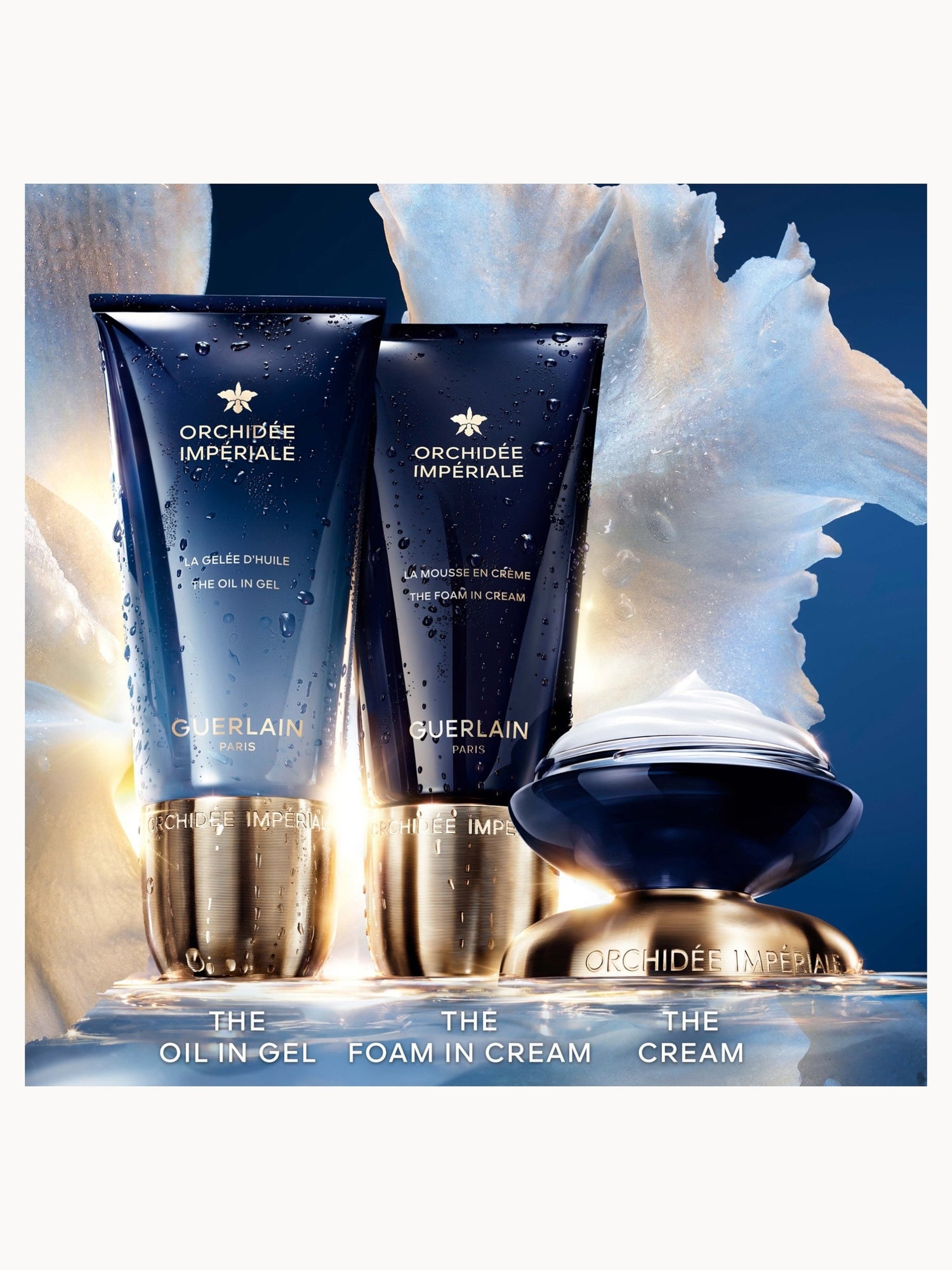 Guerlain Orchidée Impériale The Foam In Cream 150ml | LOOKFANTASTIC