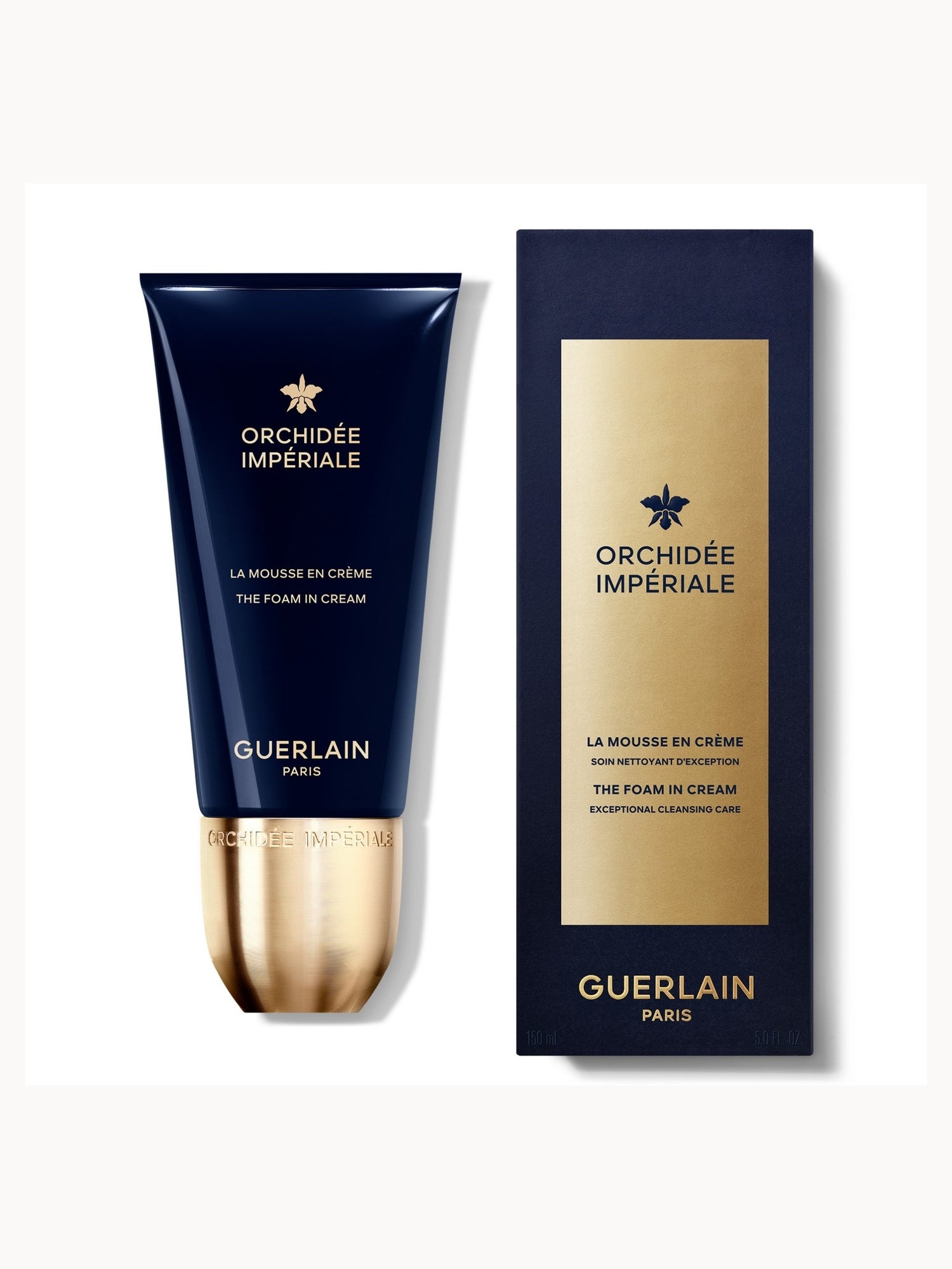 Guerlain Orchidée Impériale The Foam In Cream 150ml | LOOKFANTASTIC