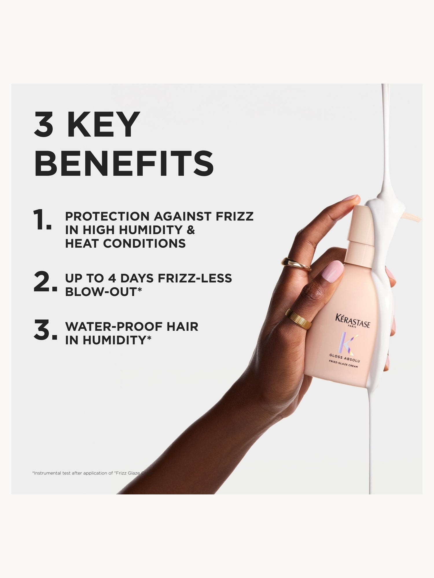 Kérastase Gloss Absolu Frizz-Glaze Cream For Thick Frizzy Hair
